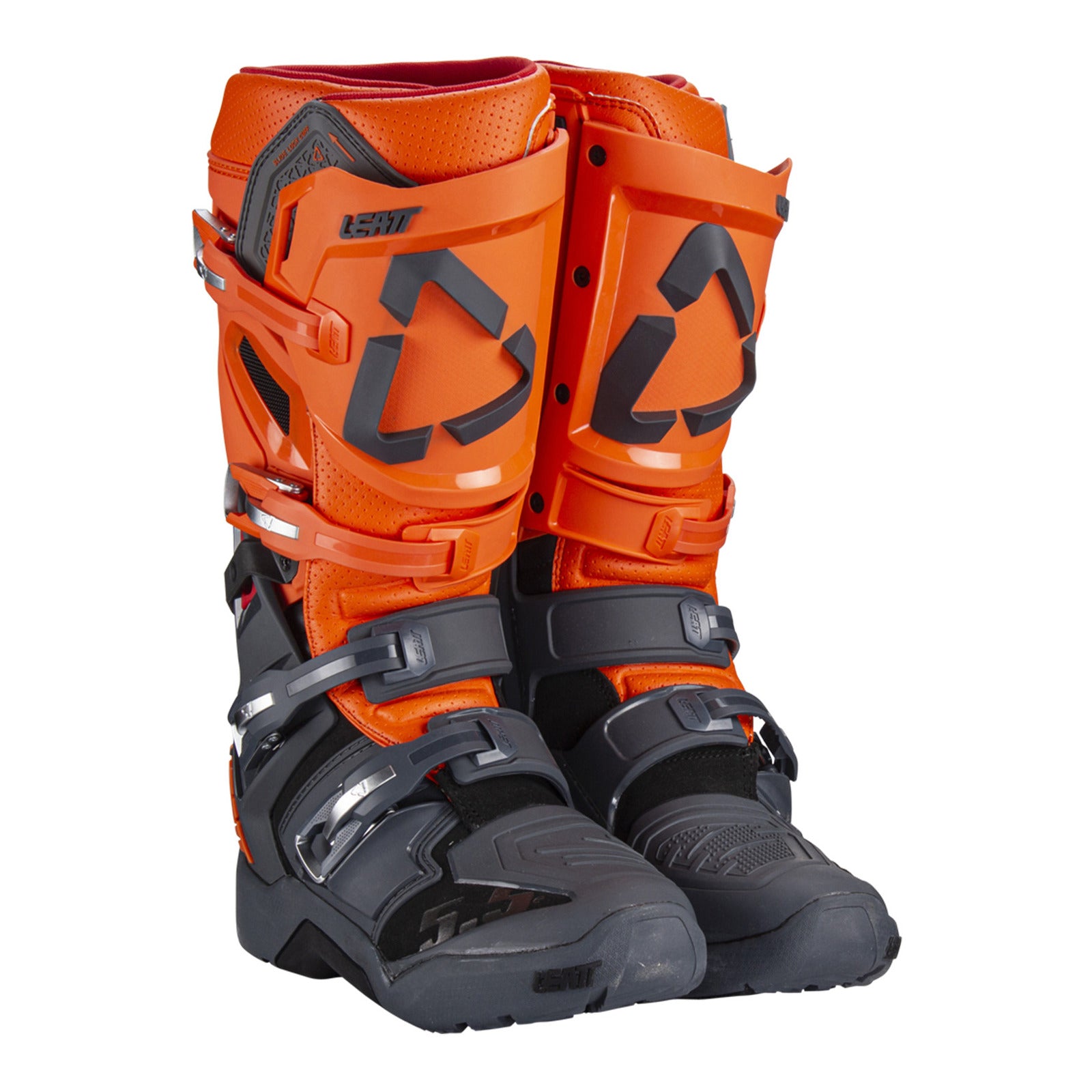 Leatt 5.5 FlexLock Enduro Boot - Orange (US10/EU44.5) LE3024050183#
