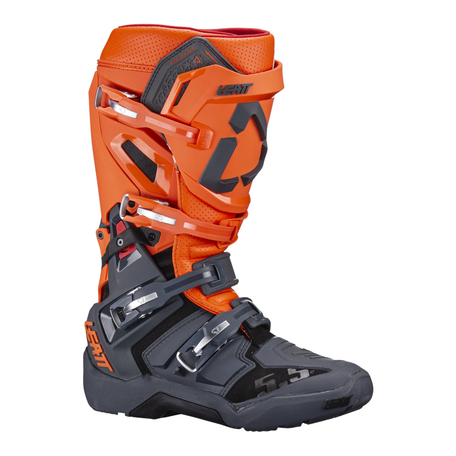 Leatt 5.5 FlexLock Enduro Boot - Orange (US10/EU44.5) LE3024050183#