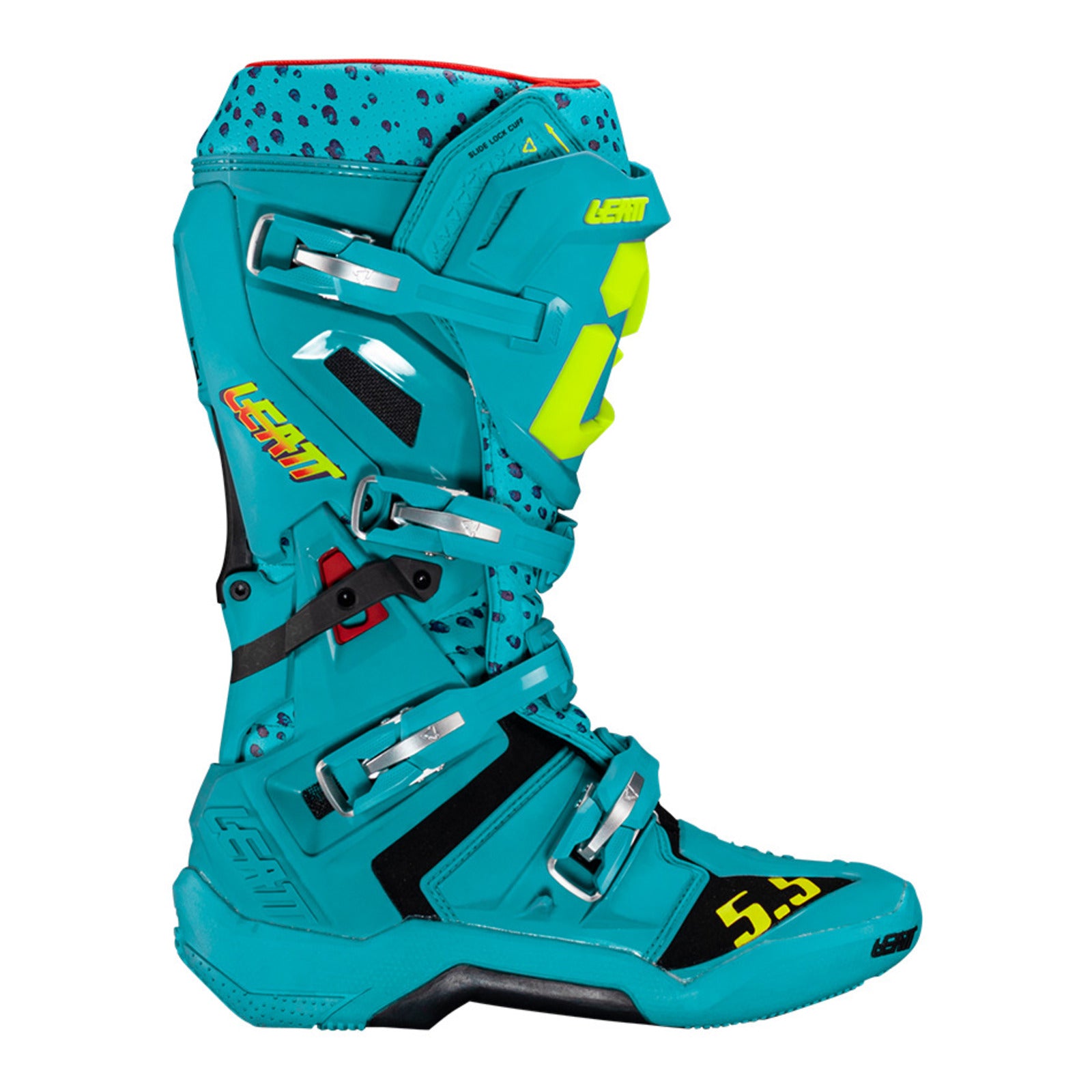 Leatt 5.5 FlexLock Boot - Cheetah (US11/EU45.5) LE3025400164#