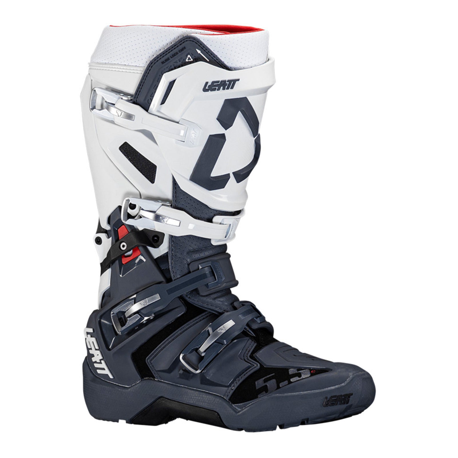 Leatt 5.5 FlexLock Enduro Boot - White (US13/EU48) LE3025400206#