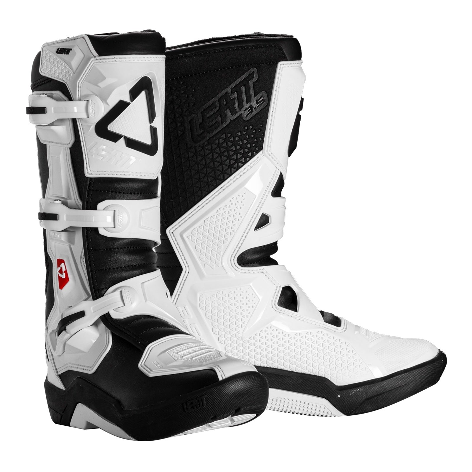 Leatt 3.5 Junior Boot - White (US2 / UK1 / EU34 / CM21.5) LE3025450421#