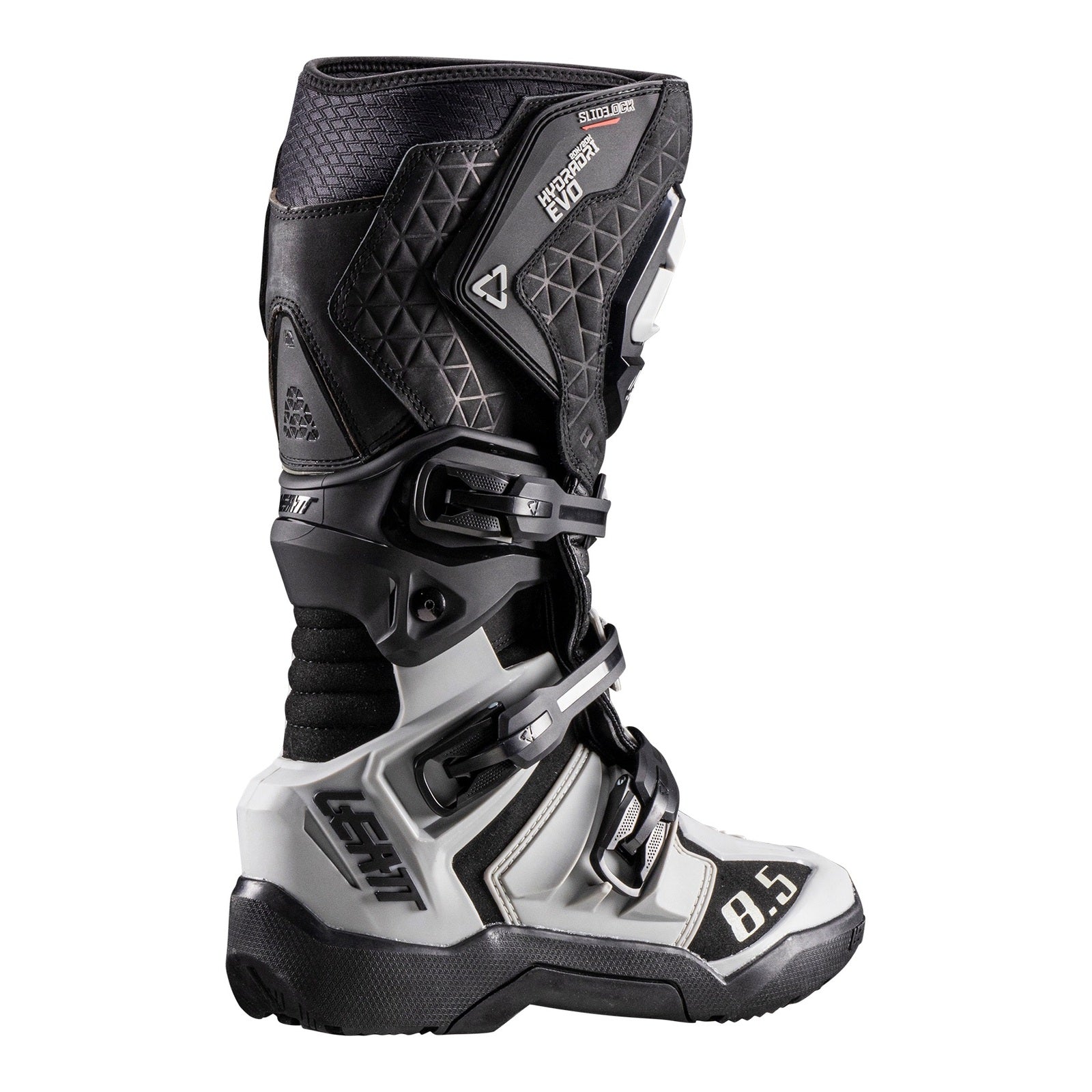 Leatt 8.5 ADV HydraDri Boot - Black - Grey (US8 UK7 EU42 CM26.5) LE3026004053#