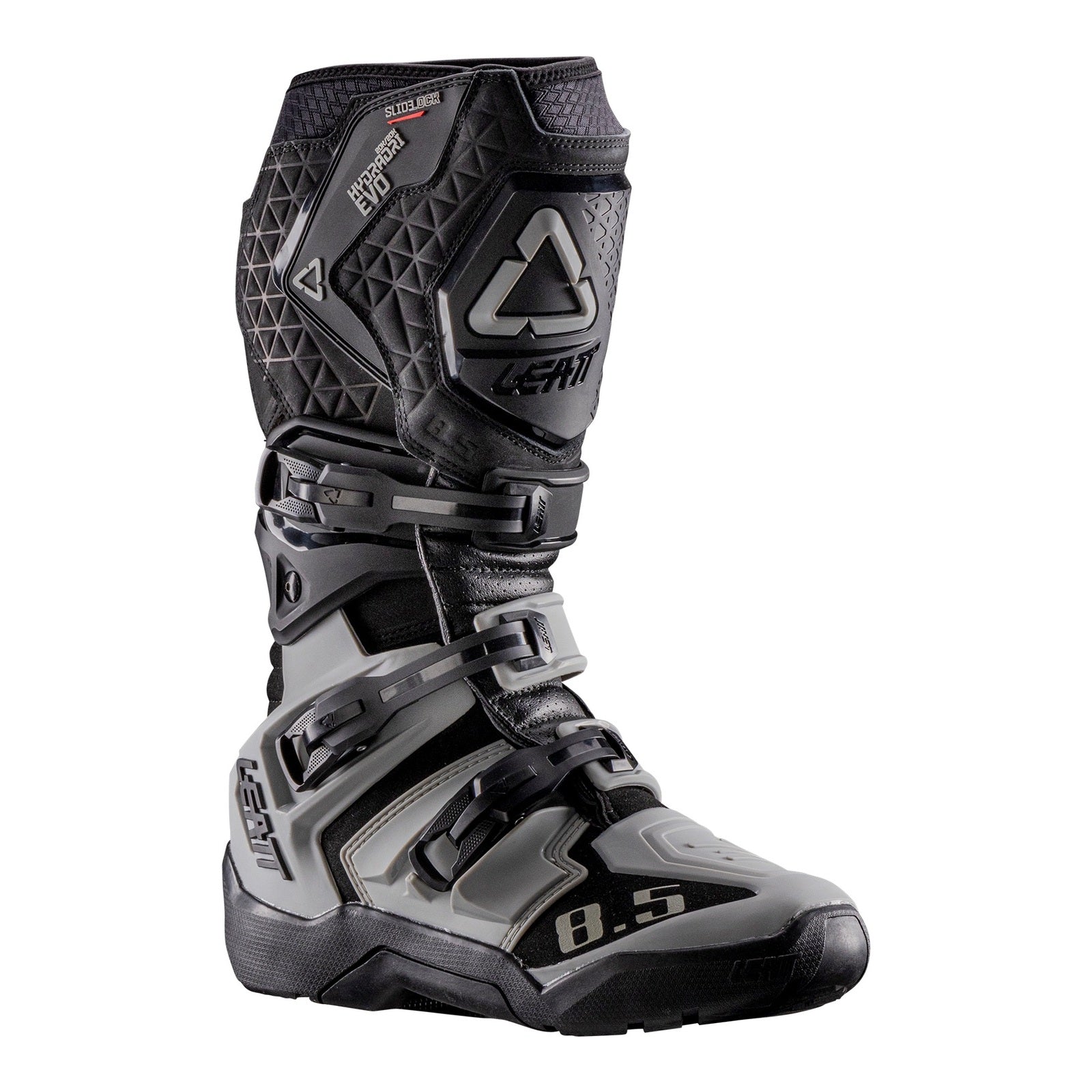 Leatt 8.5 ADV HydraDri Boot - Black - Grey (US8 UK7 EU42 CM26.5) LE3026004053#