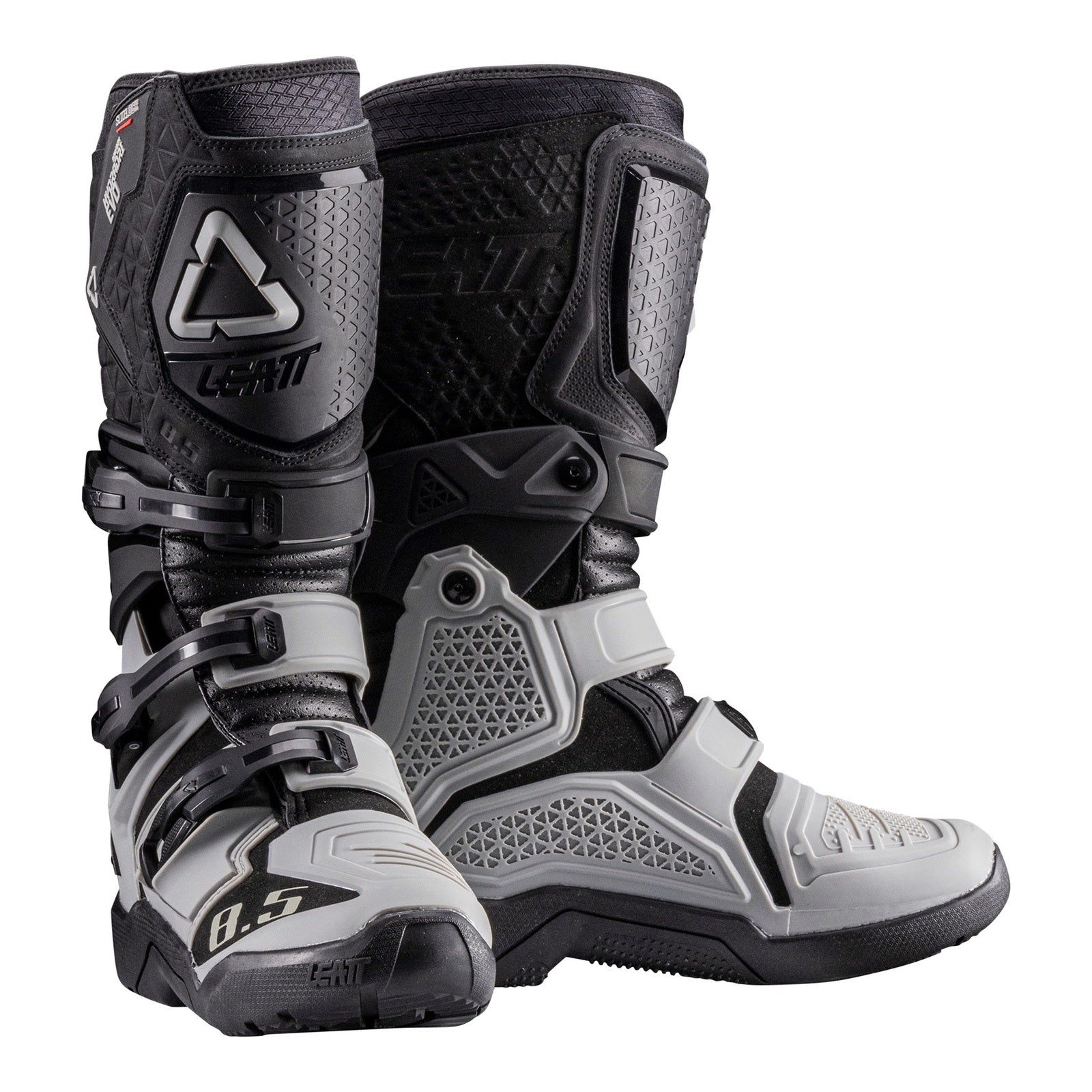 Leatt 8.5 ADV HydraDri Boot - Black - Grey (US11 UK10 EU45.5 CM29.5) LE3026004056#