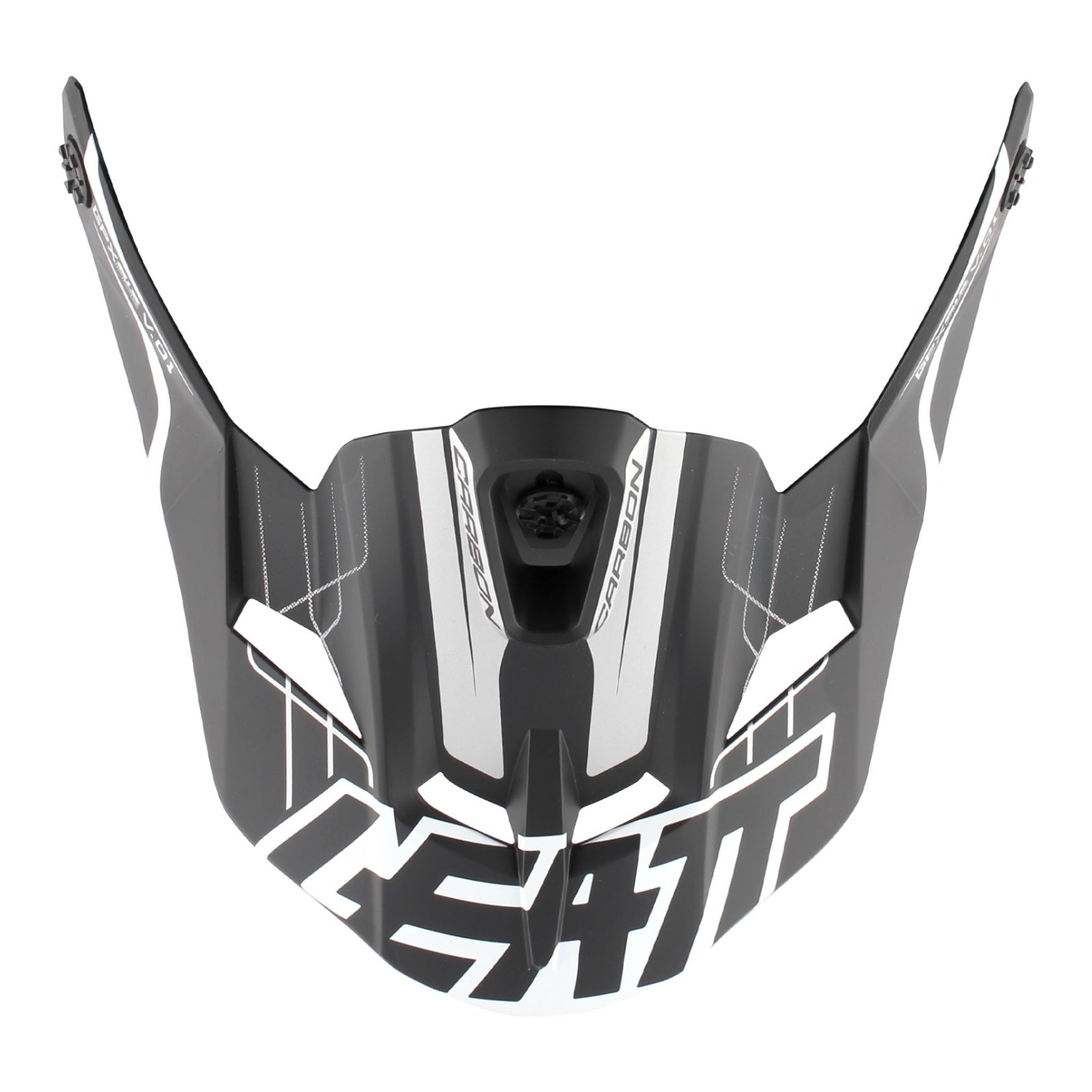 Leatt 6.5 GPX V16 Helmet Peak - Carbon / White (M-2XL) LE4017110721#