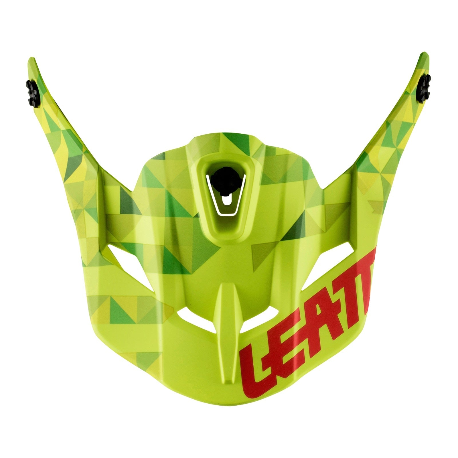 Leatt GPX 4.5 Helmet Peak V22 - Lime / Teal (M/2XL) LE4018900151#