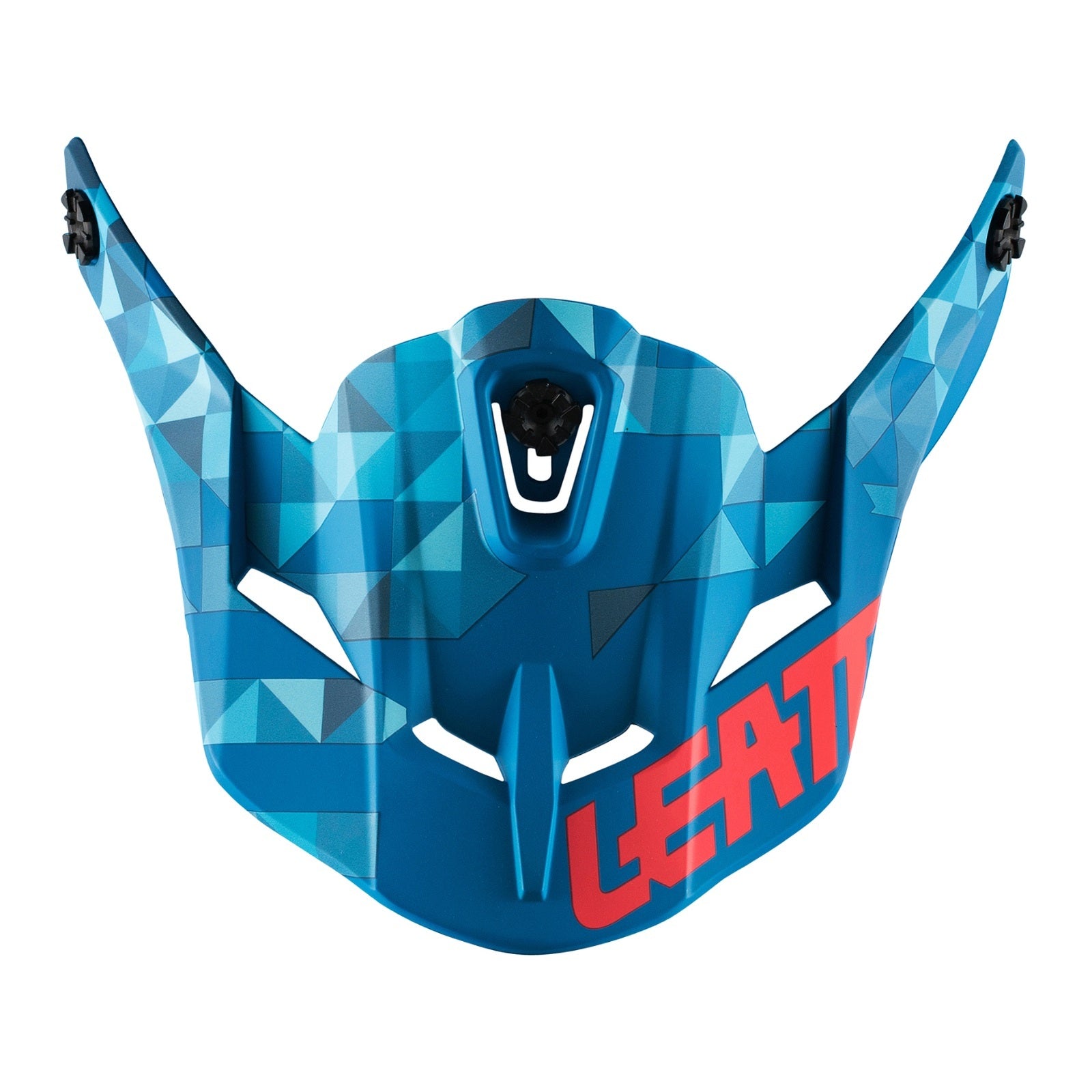 Leatt GPX 4.5 Helmet Peak V22 - Blue / Red (M/2XL) LE4018900171#