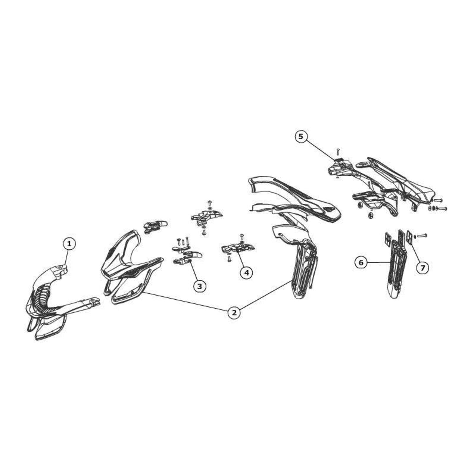 Leatt Back Brace Pack GPX Club 1.2 - Black (M) LE4300230043#