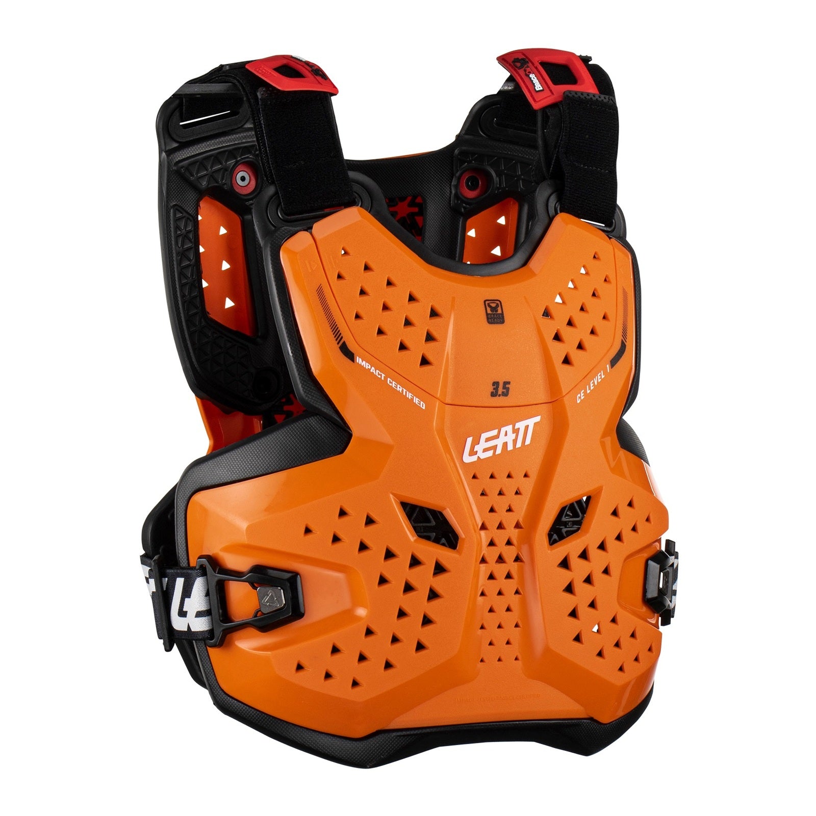 Leatt 3.5 Junior Chest Protector - Orange / Black (L/XL/147-159cm) LE5023051001#
