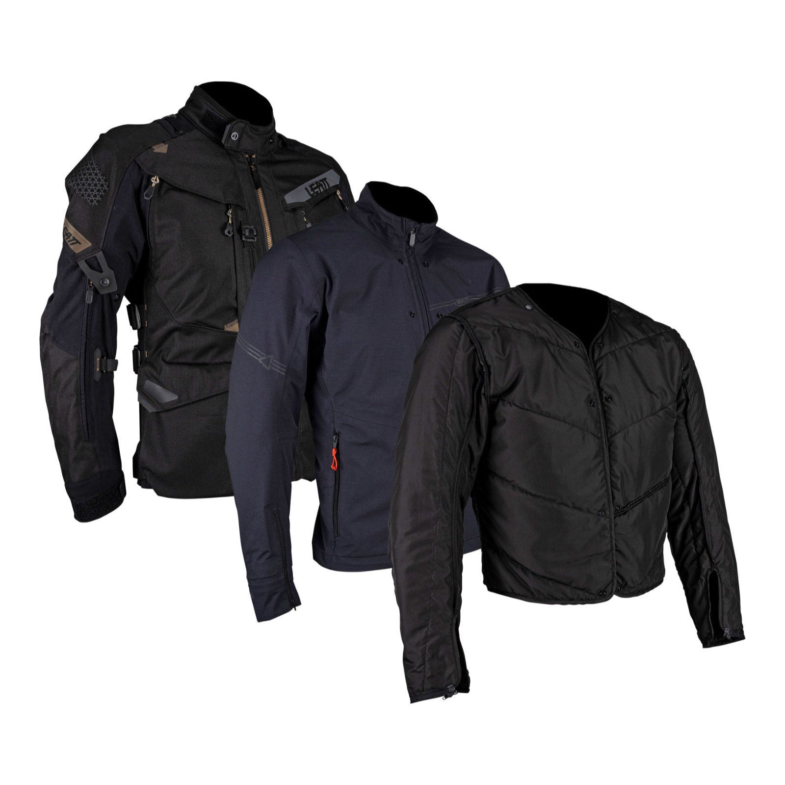Leatt 7.5 ADV MultiTour Jacket - Stealth (3XL) LE5024010105#