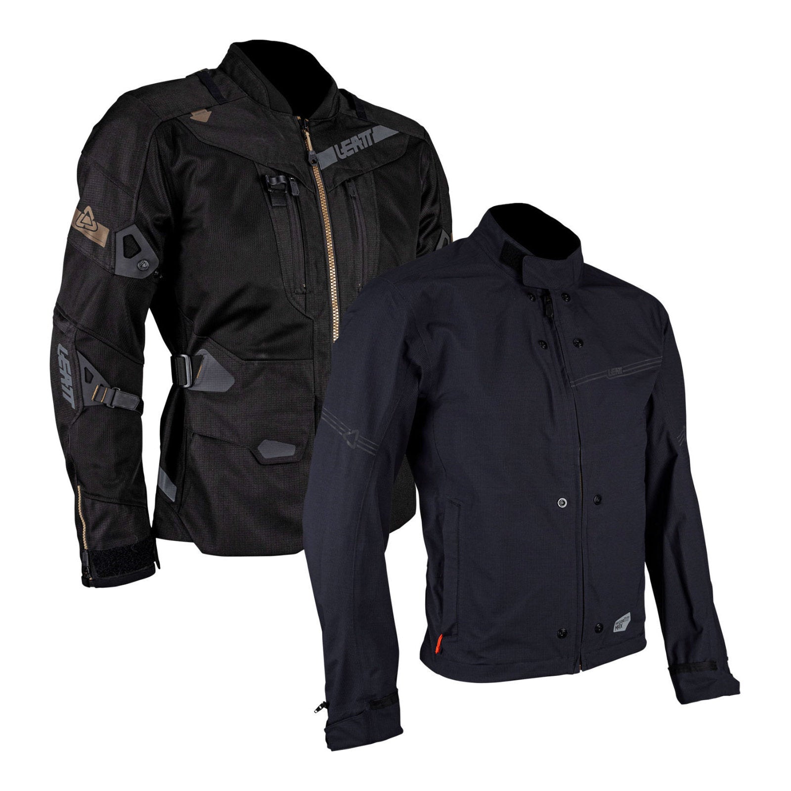Leatt 7.5 ADV FlowTour Jacket - Stealth (3XL) LE5024030365#