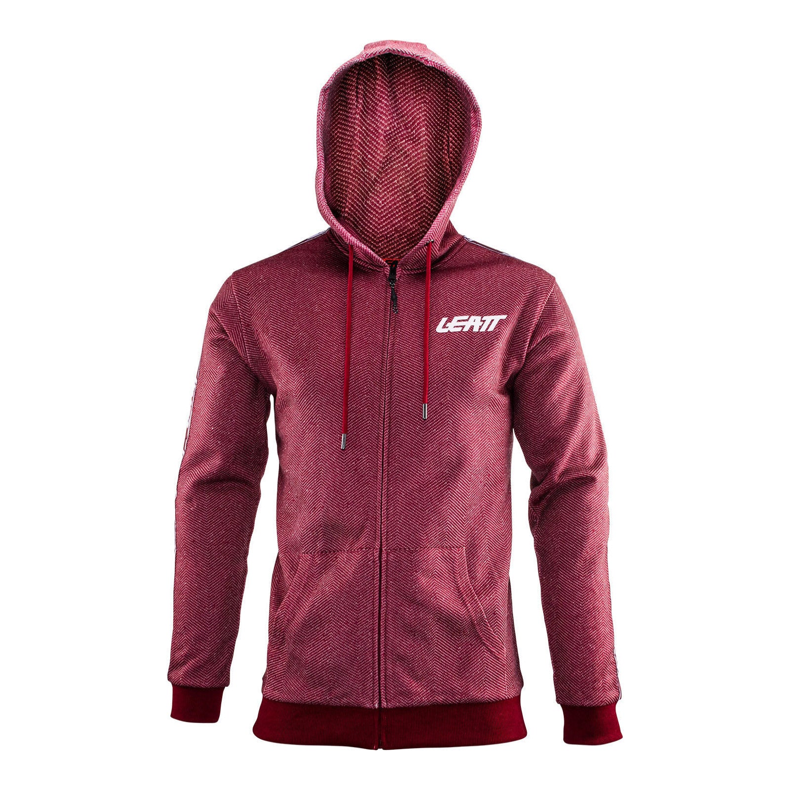 Leatt Premium Zip Hoodie - Ruby (S) LE5024400470#