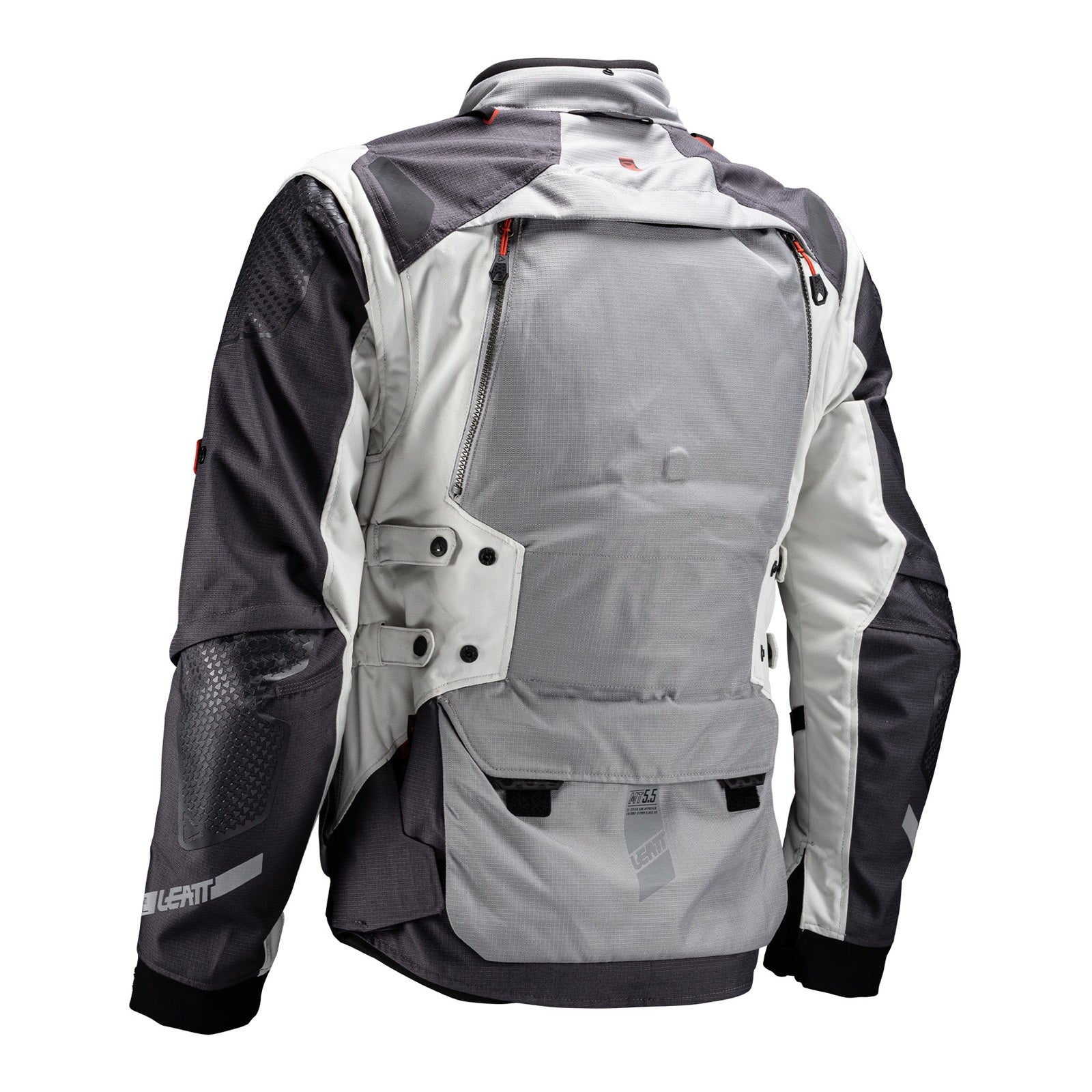 Leatt 5.5 ADV MultiTour Jacket - Iron (2XL/US46/EU56) LE5025101224#