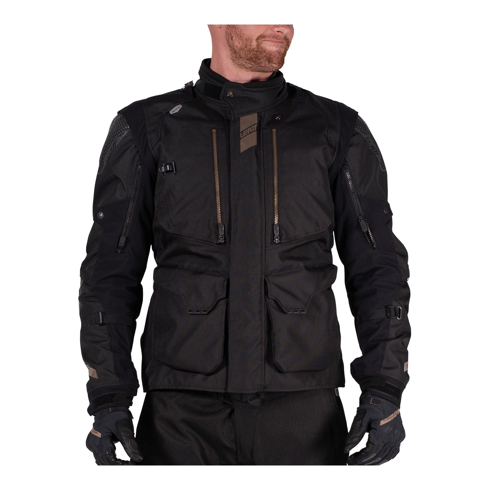 Leatt 5.5 ADV MultiTour Jacket - Stealth (XL/US44/EU54) LE5025101243#