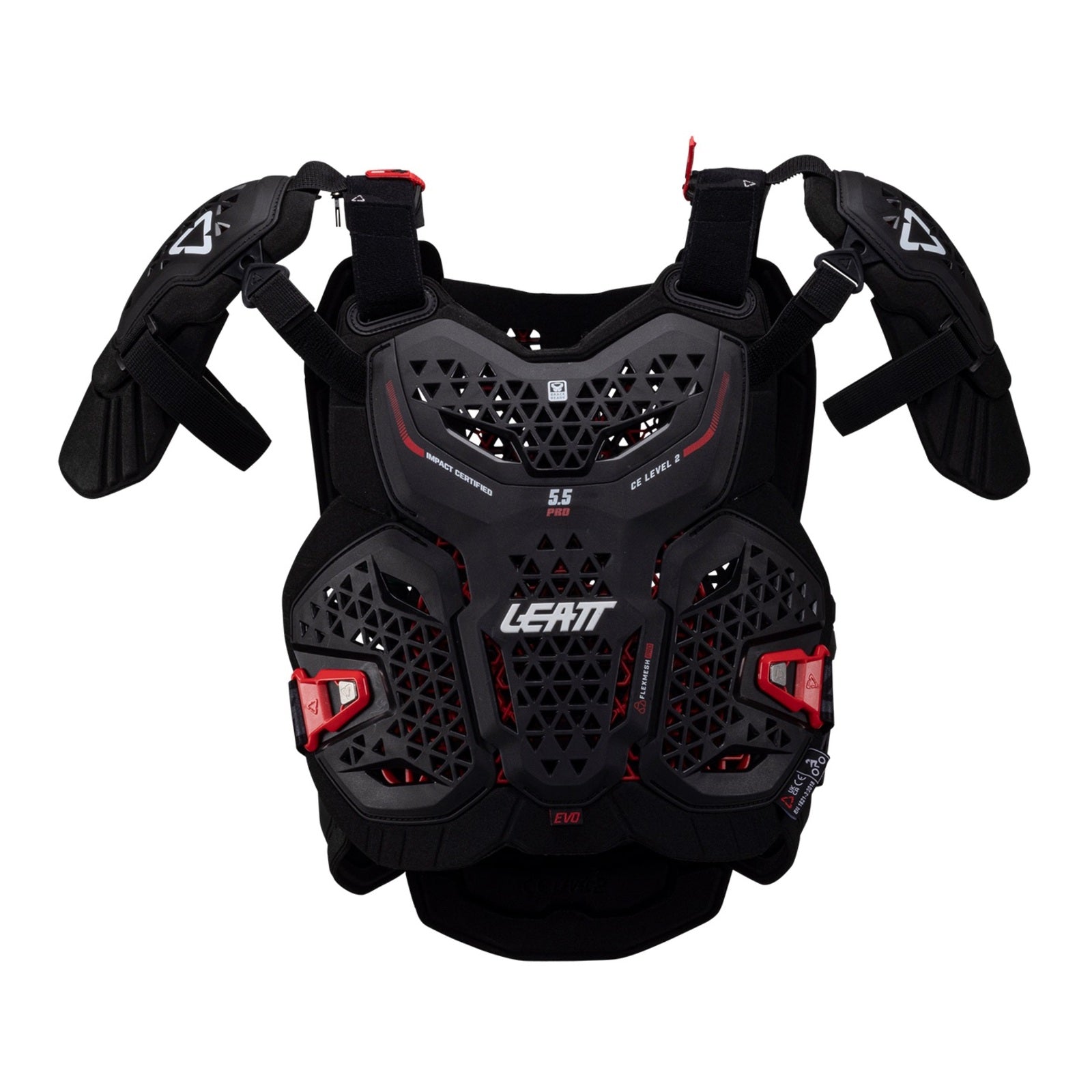 Leatt 5.5 Chest Protector Pro Evo - Black (L/XL 172-184cm) LE5025202341#