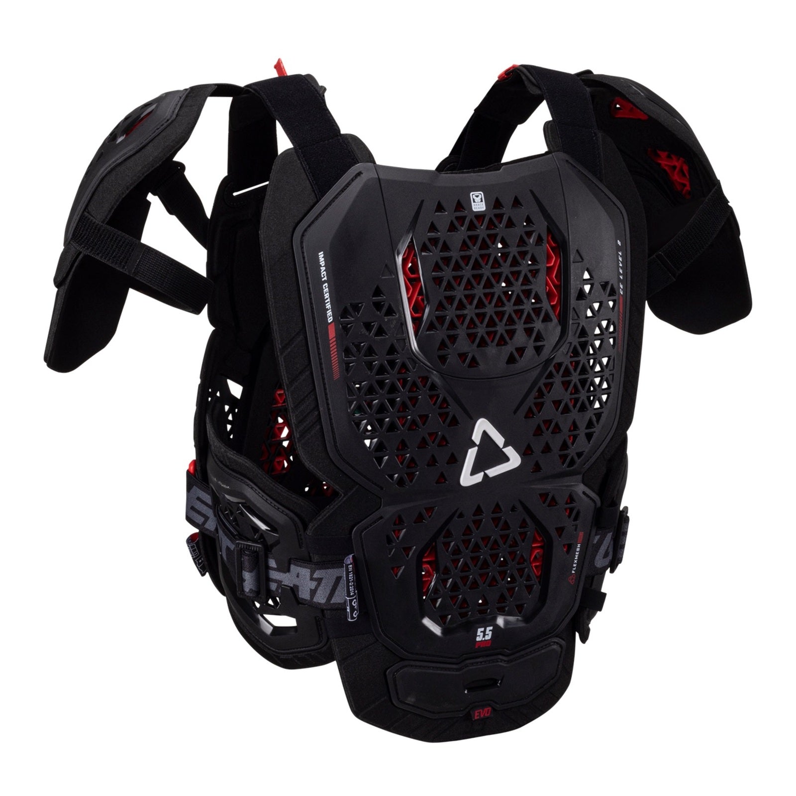 Leatt 5.5 Chest Protector Pro Evo - Black (2XL 184-196cm) LE5025202342#