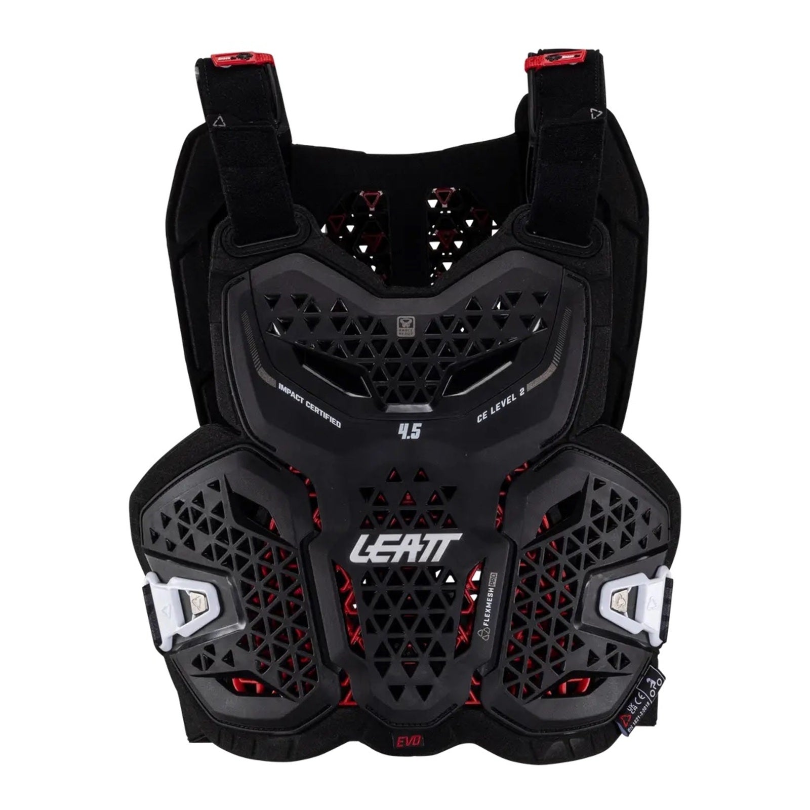 Leatt 4.5 Chest Protector Evo - Black (2XL 184-196cm) LE5025202382#