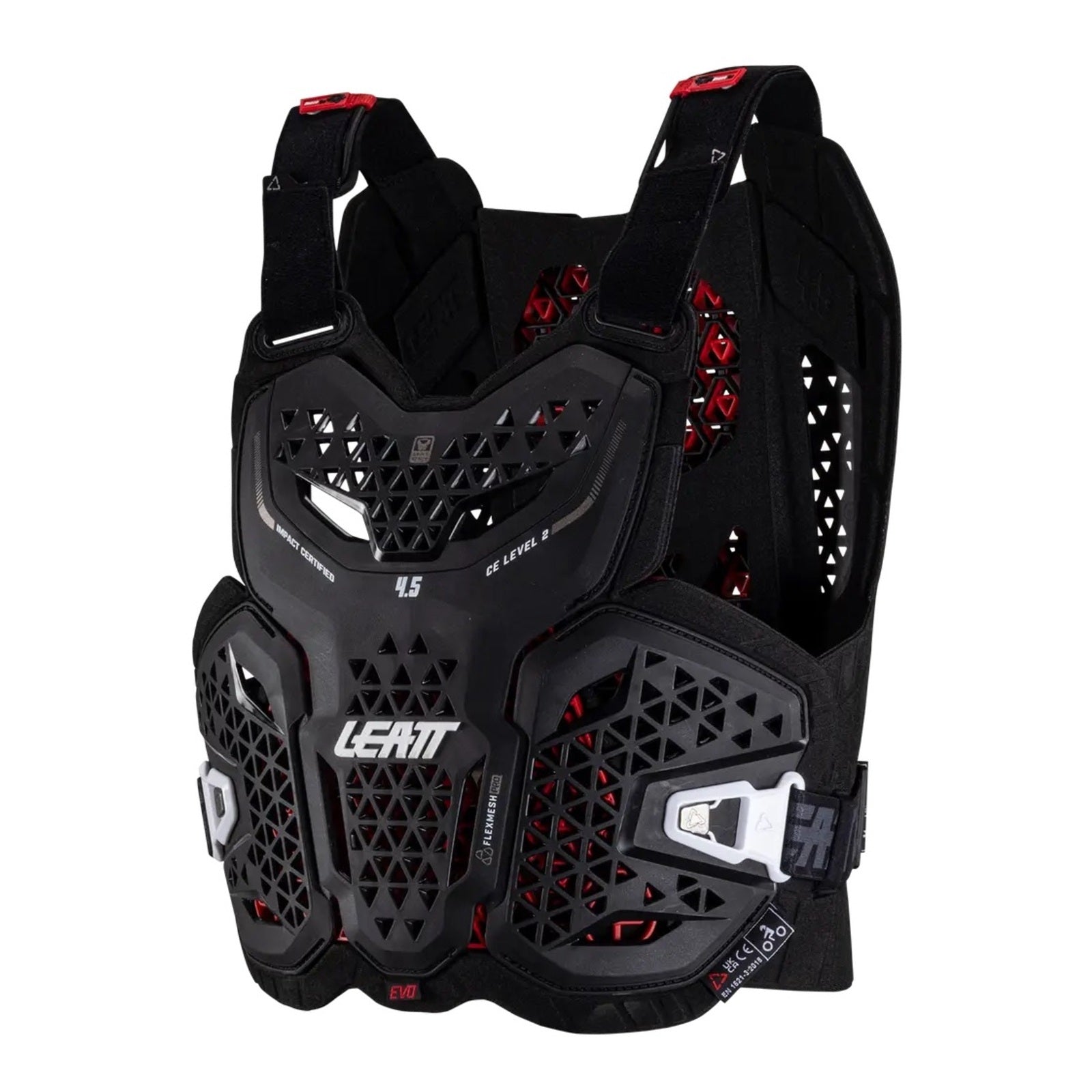 Leatt 4.5 Chest Protector Evo - Black (2XL 184-196cm) LE5025202382#