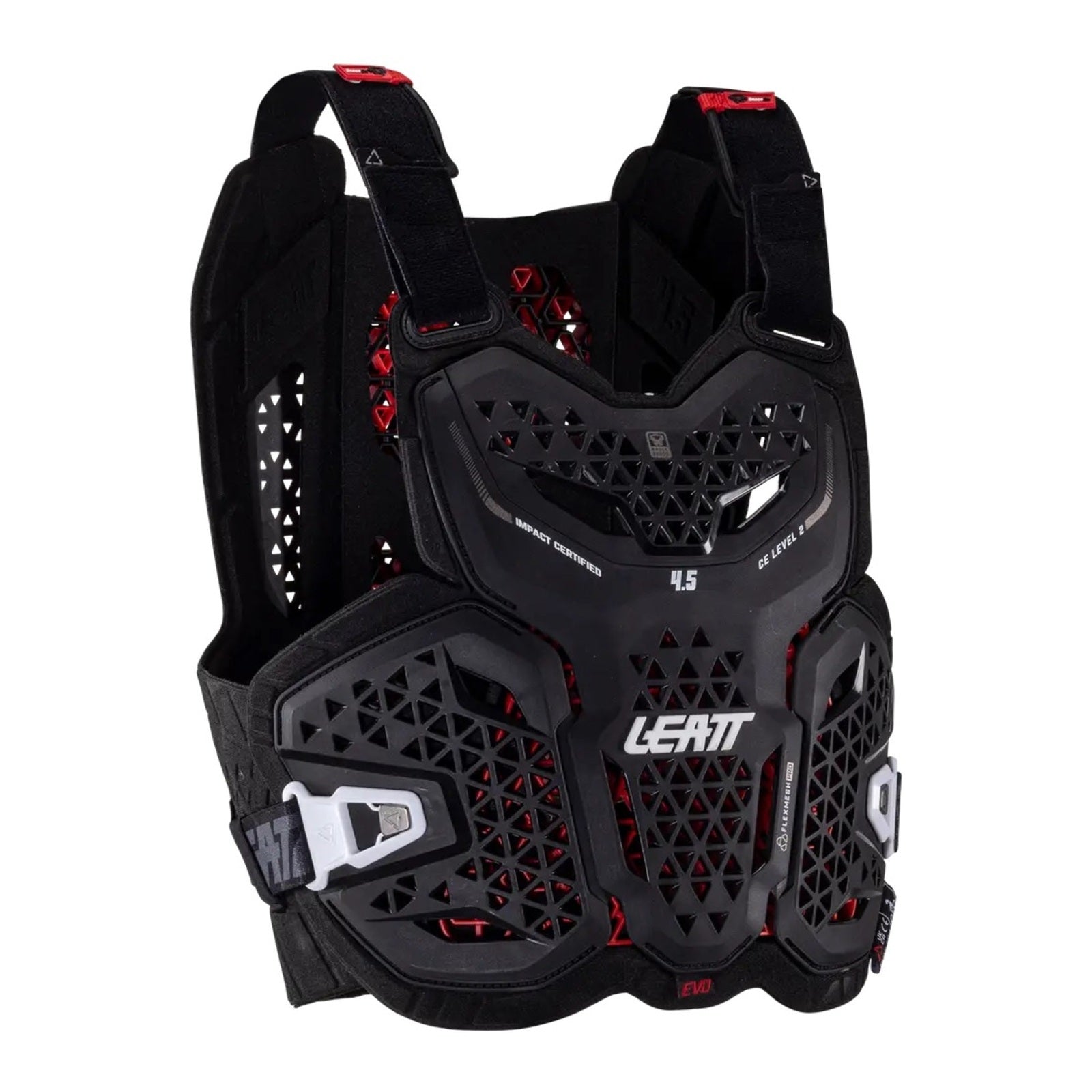 Leatt 4.5 Chest Protector Evo - Black (2XL 184-196cm) LE5025202382#