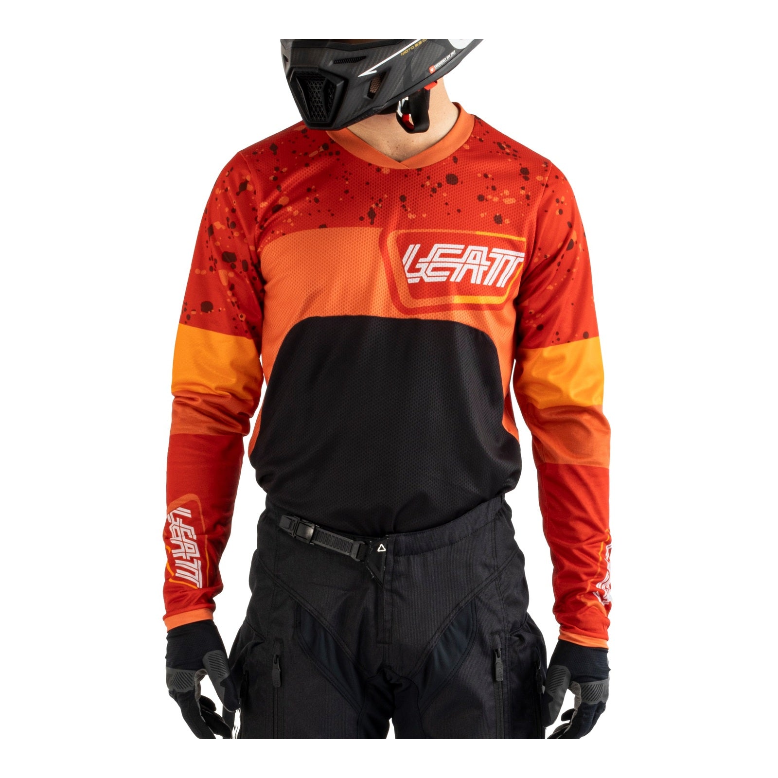 Leatt 4.5 Enduro Jersey - Burn (2XL/US46/EU56) LE5025300104#