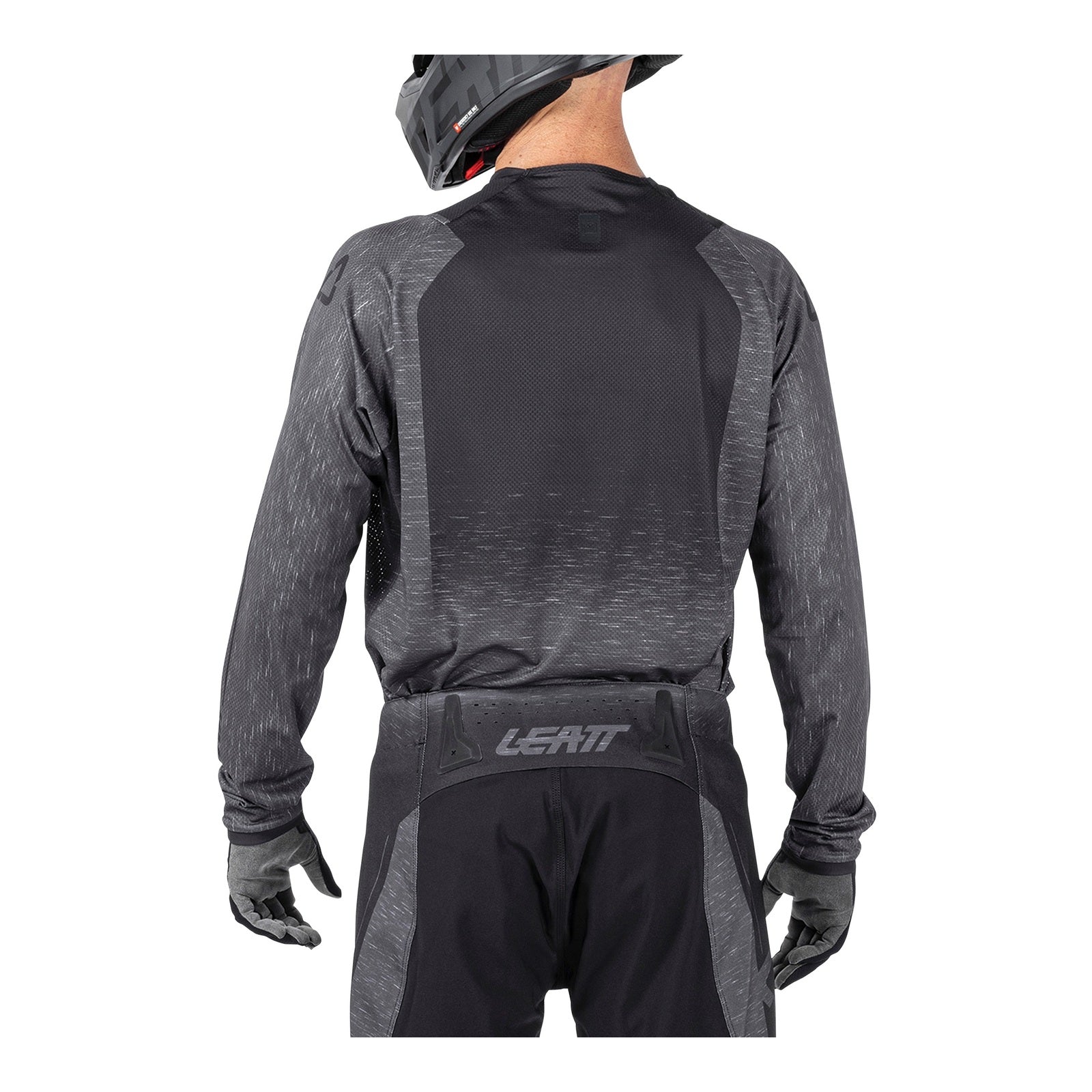 Leatt 4.5 Lite Jersey - Stealth Black / Grey (L/US42/EU52) LE5026000442#