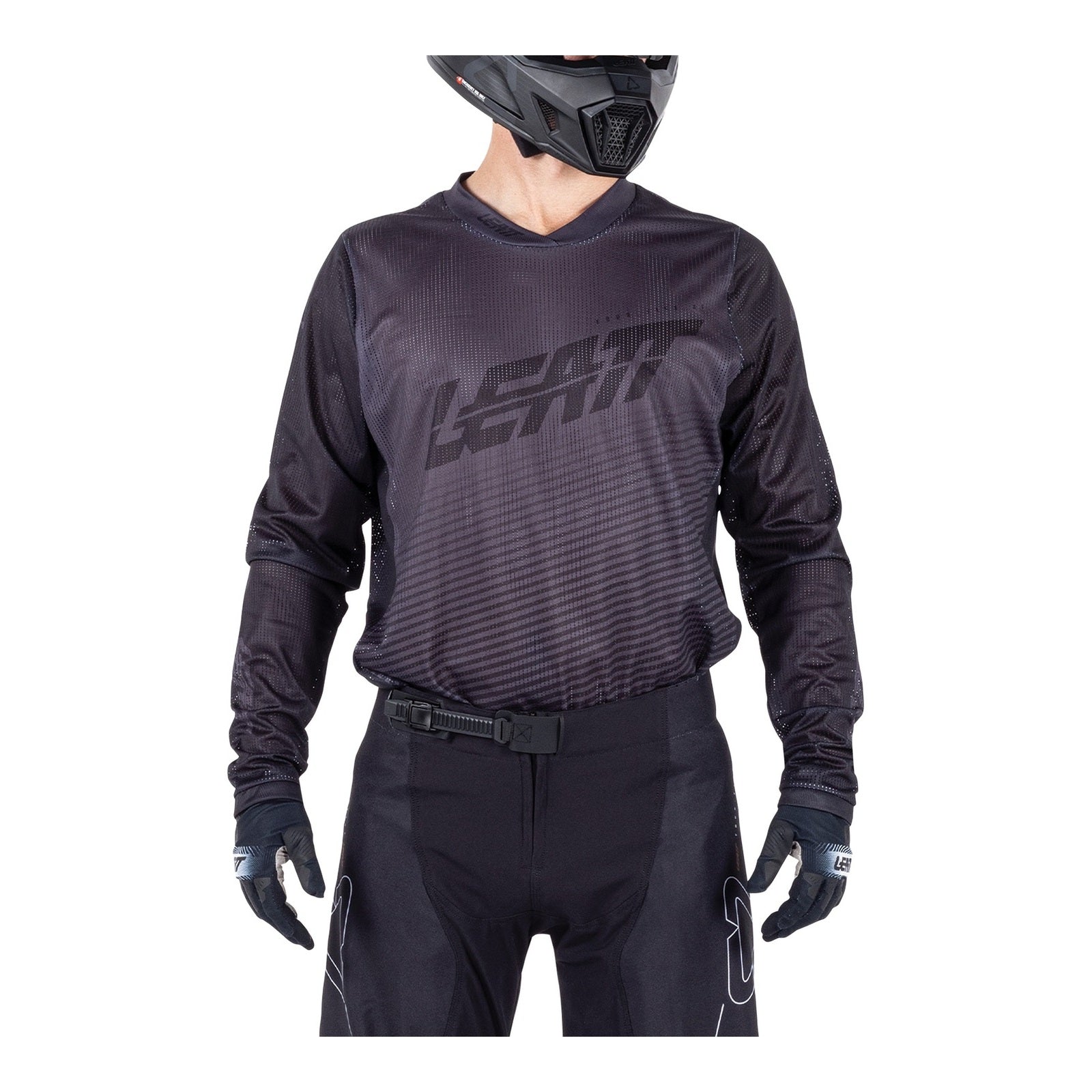 Leatt 4.5 X-Flow Jersey - Black (3XL/US48/EU58) LE5026000485#