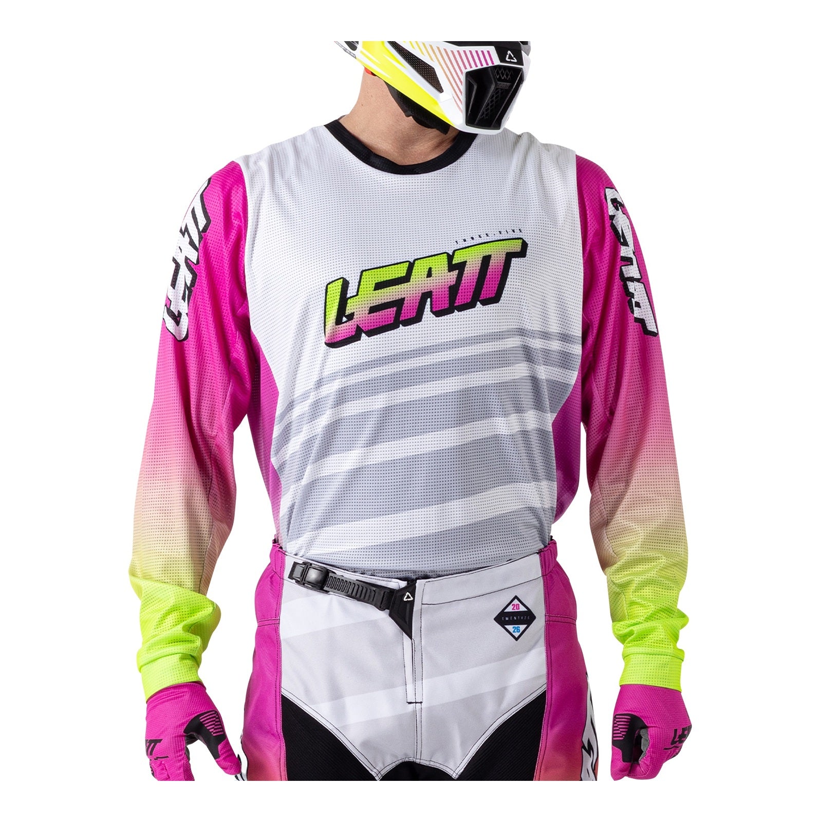 Leatt 3.5 Ride Kit - Retro Pink (2XL/US38/EU56) LE5026000765#