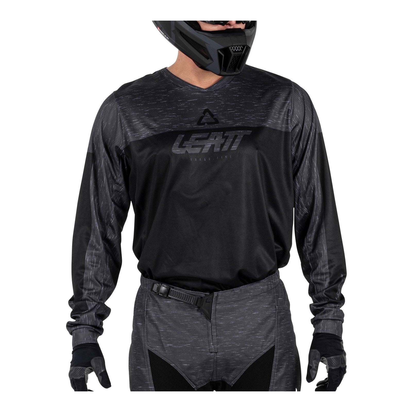 Leatt 3.5 Ride Kit - Stealth Black / Grey (2XL/US38/EU56) LE5026000785#