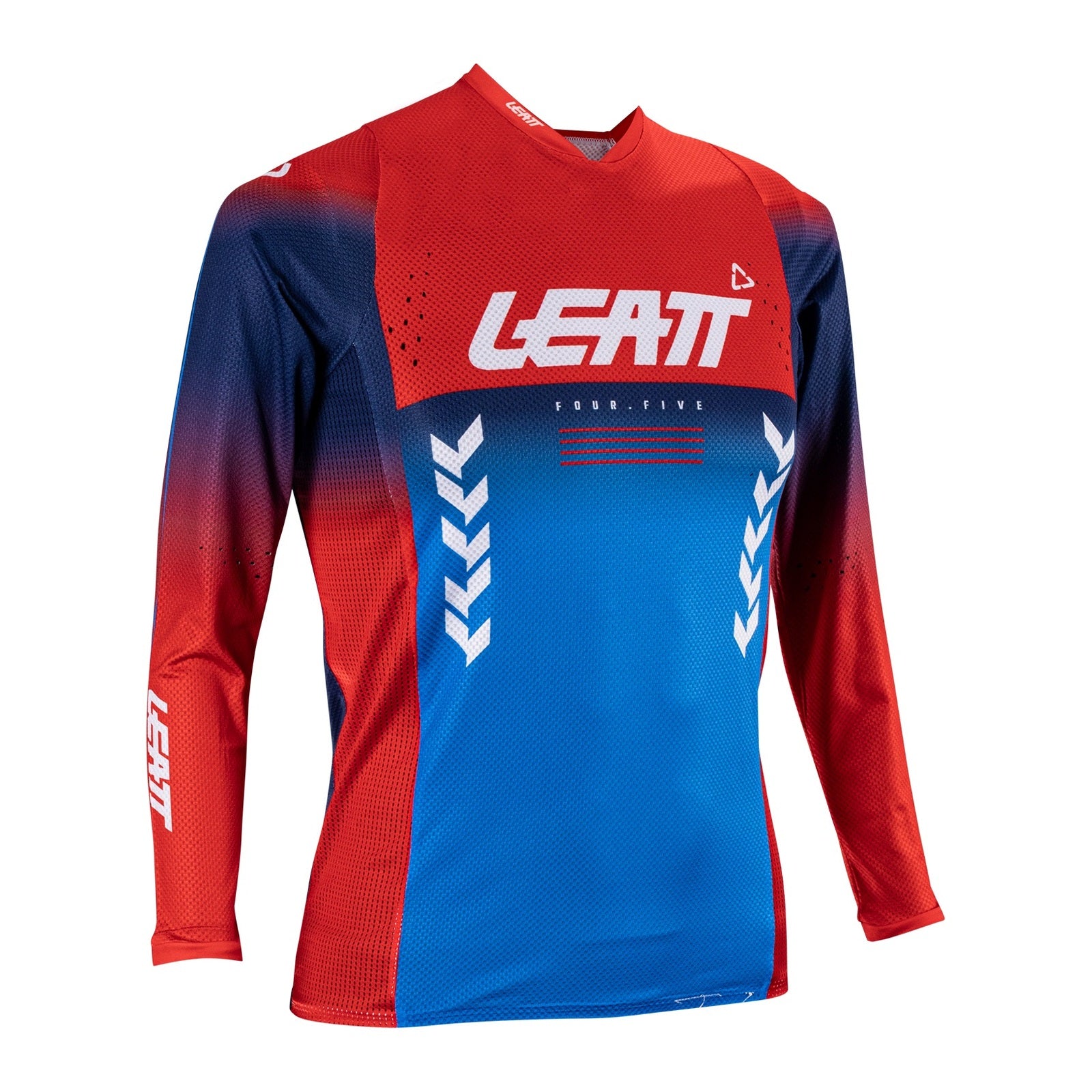 Leatt 4.5 Junior Jersey - Royal Blue / Red (S/EU120/130CM) LE5026000920#