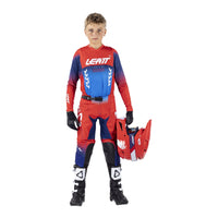 Leatt 4.5 Junior Pant - Royal Blue / Red (M/EU130/140CM) LE5026001001#