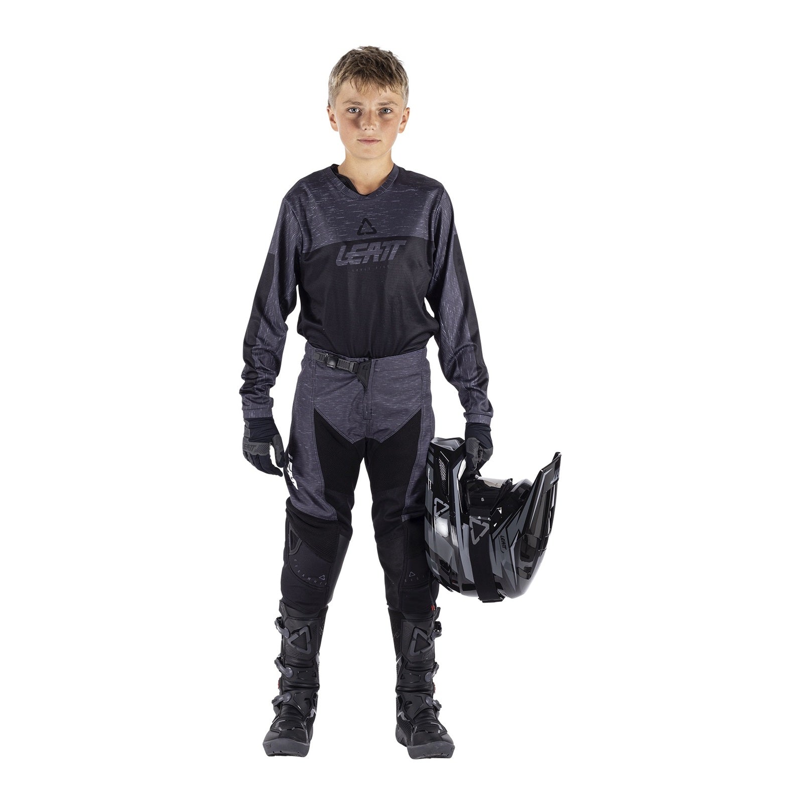 Leatt 3.5 Ride Kit Junior - Stealth Black / Grey (XL/EU150/160CM) LE5026001125#