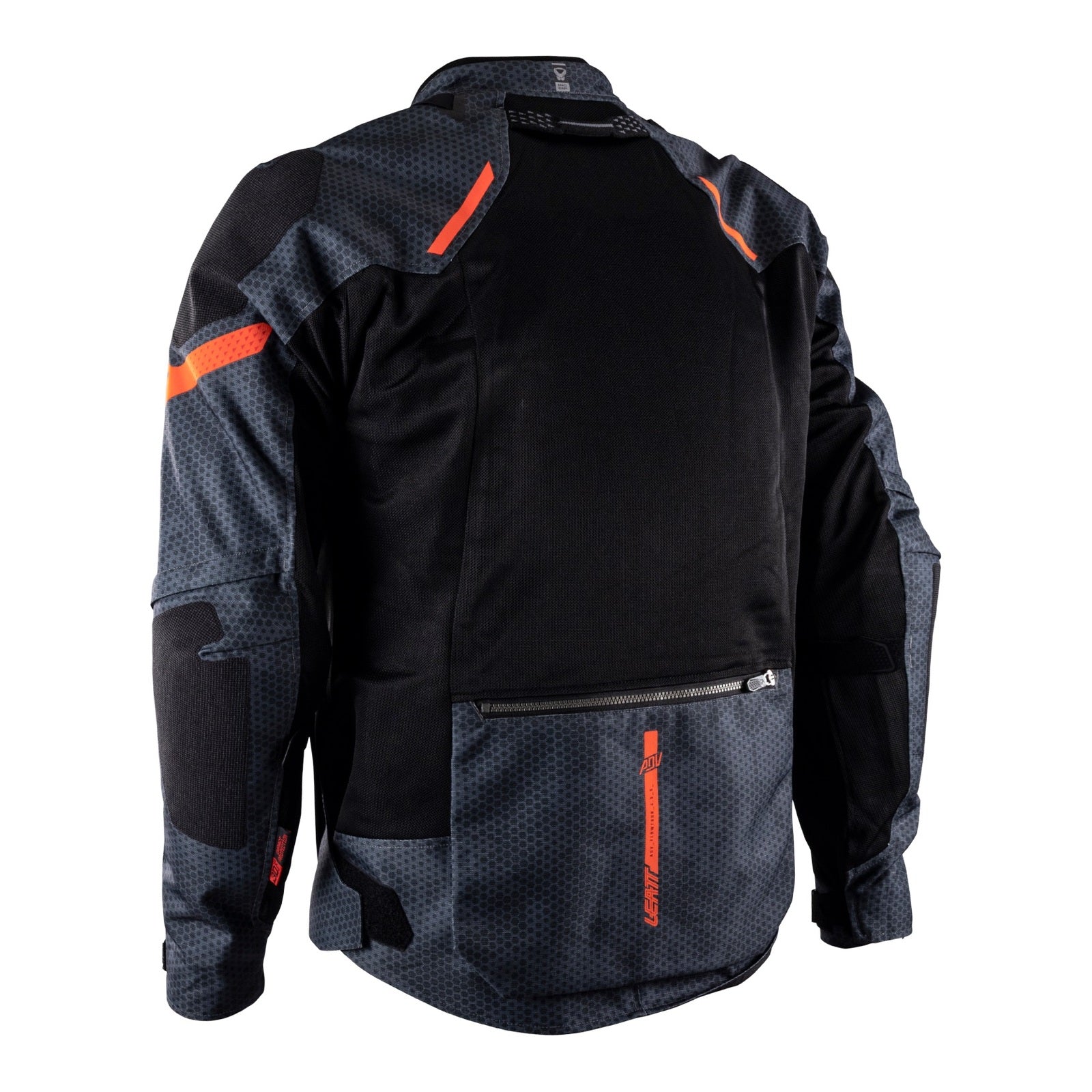 Leatt 4.5 ADV FlowTour Jacket (Short) - Iron / Grey (2XL/US46/EU56) LE5026002454#