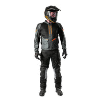 Leatt 4.5 ADV FlowTour Jacket (Short) - Iron / Grey (2XL/US46/EU56) LE5026002454#