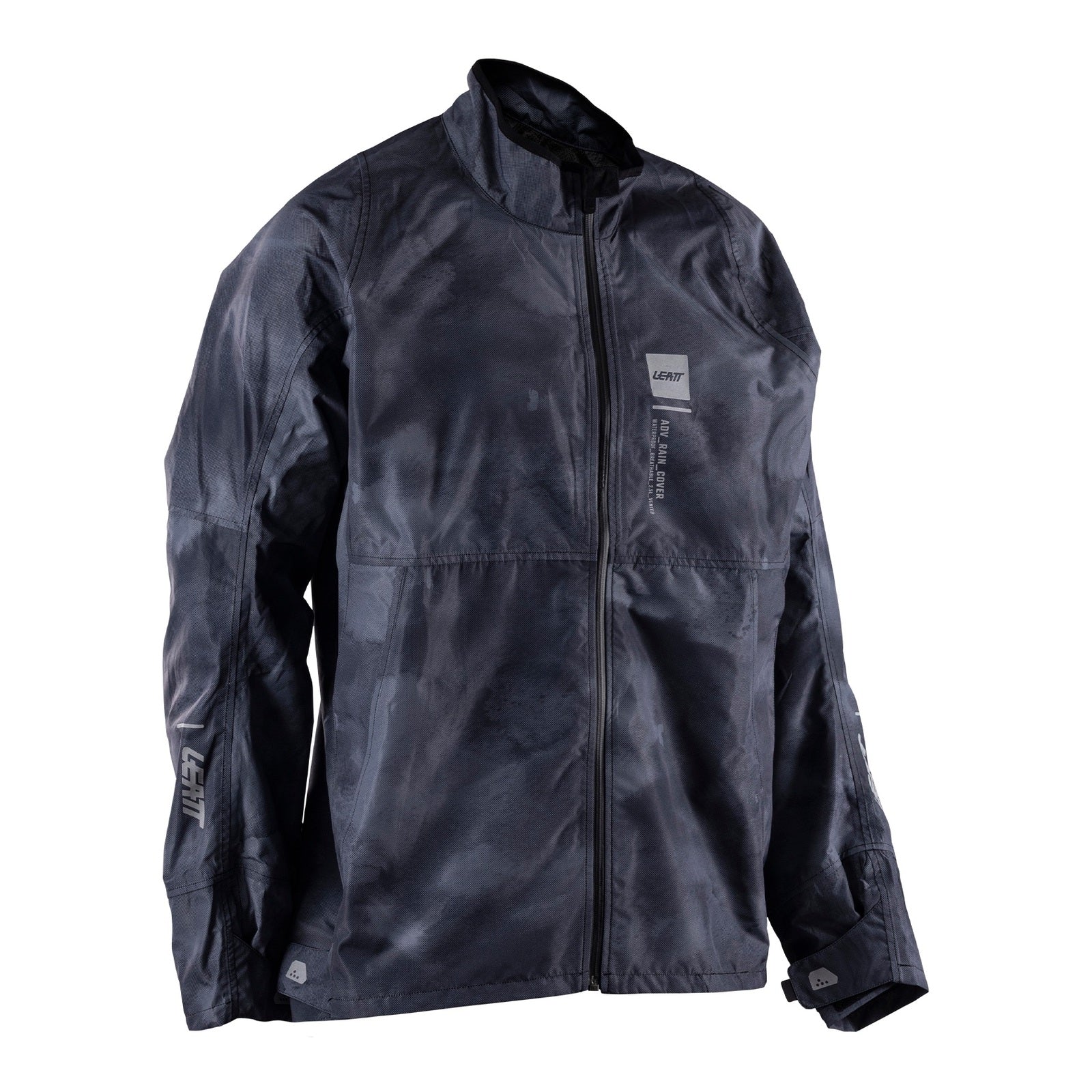Leatt ADV Rain Cover Jacket - Camo Black / Grey (S/US38/EU48) LE5026002850#