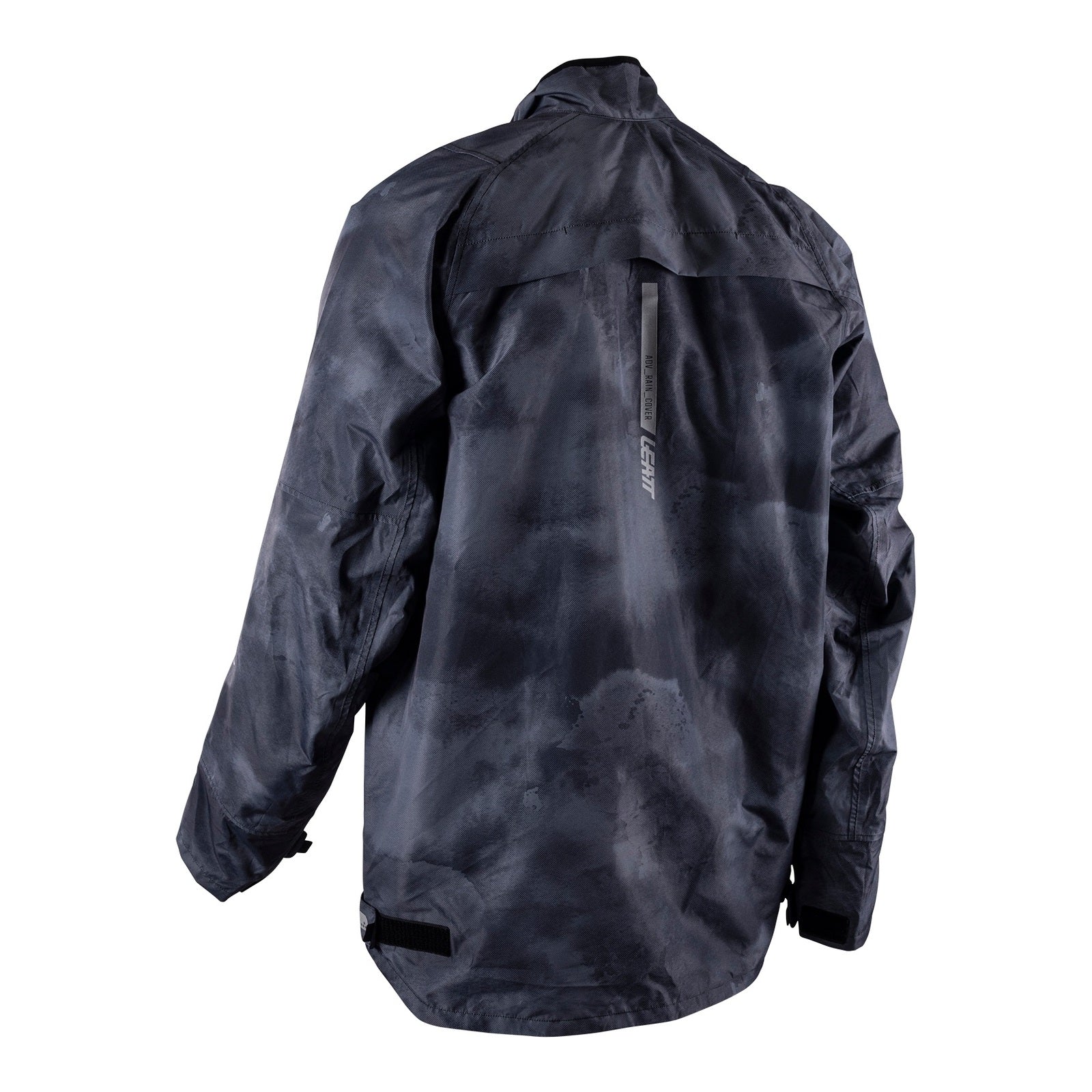 Leatt ADV Rain Cover Jacket - Camo Black / Grey (2XL/US46/EU56) LE5026002854#