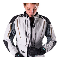 Leatt 5.5 ADV DriTour Jacket Women - Steel Grey (XL/EU42/UK14/US10) LE5026004204#