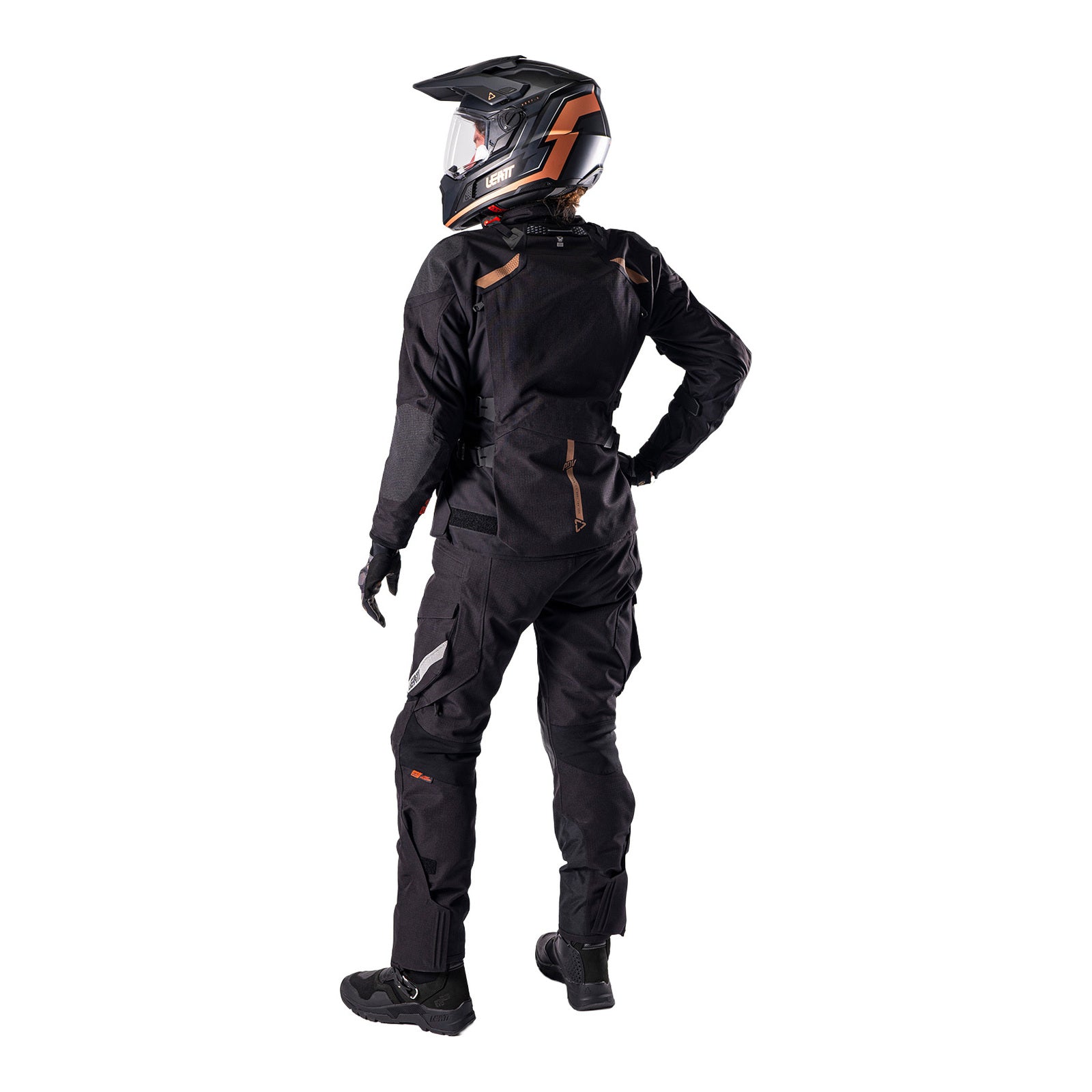 Leatt 5.5 ADV DriTour Pant Women - Stealth Black / Grey (M/EU38/UK10/US6) LE5026004302#