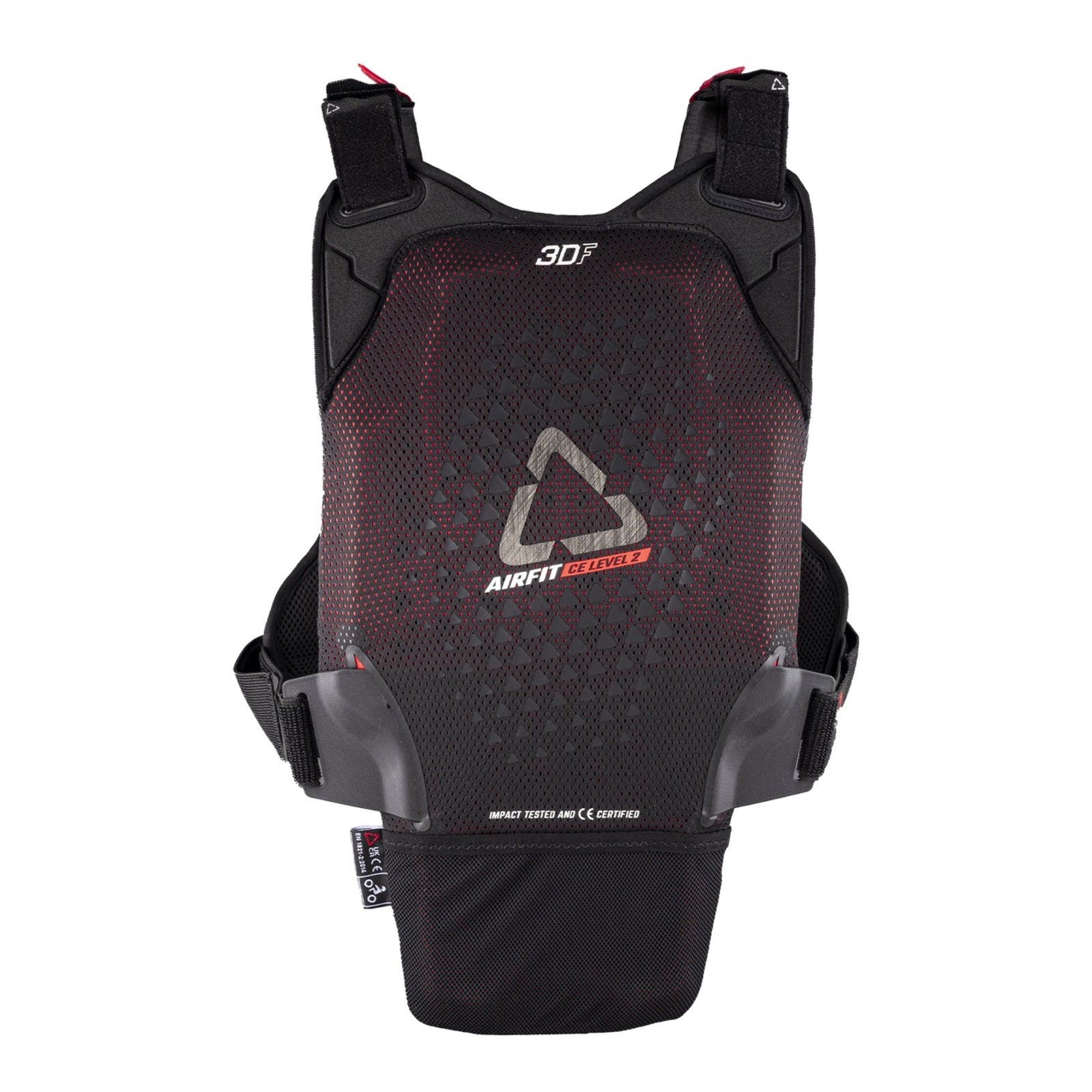 Leatt 3DF AirFit Chest Protector Evo - Black (2XL 184-196cm) LE5026010862#