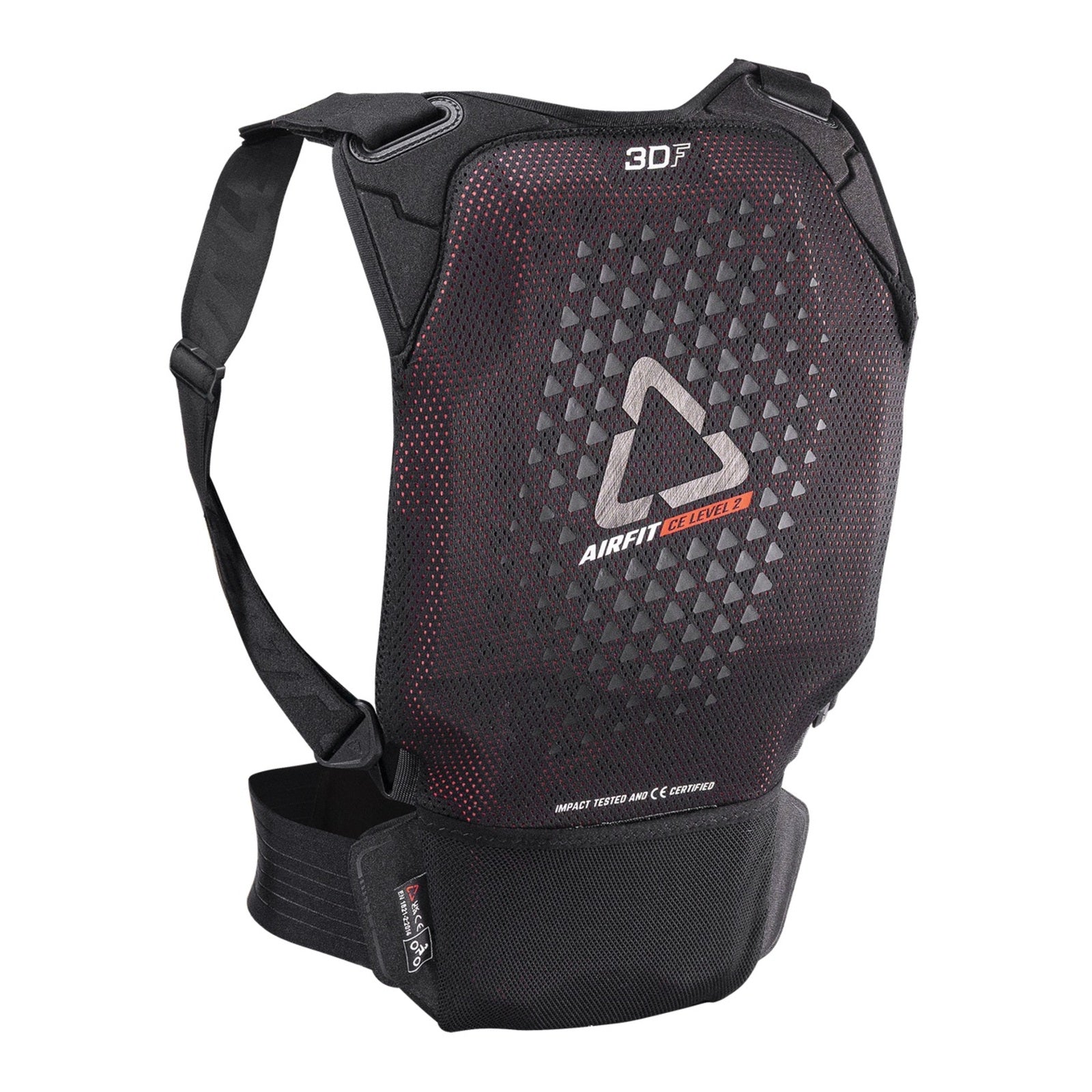 Leatt 3DF AirFit Back Protector Evo - Black (L/XL 172-184cm) LE5026011012#