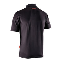 Leatt Team Polo Shirt (Short) - Black (XL/US44/EU54) LE5026081233#
