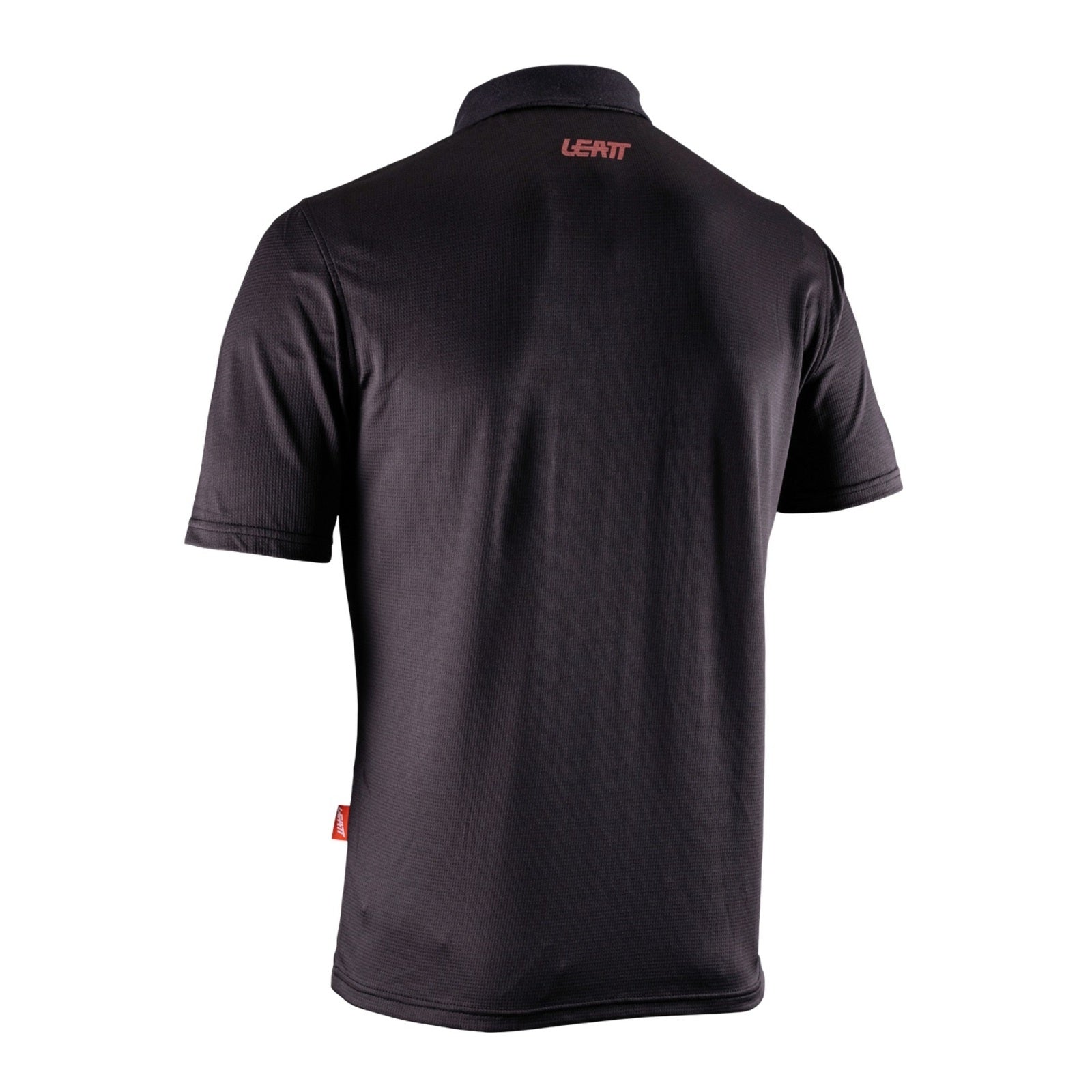 Leatt Team Polo Shirt (Short) - Black (3XL/US48/EU58) LE5026081235#