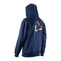 Leatt Core Hoodie - Denim Blue (XL/US44/EU54) LE5026081513#