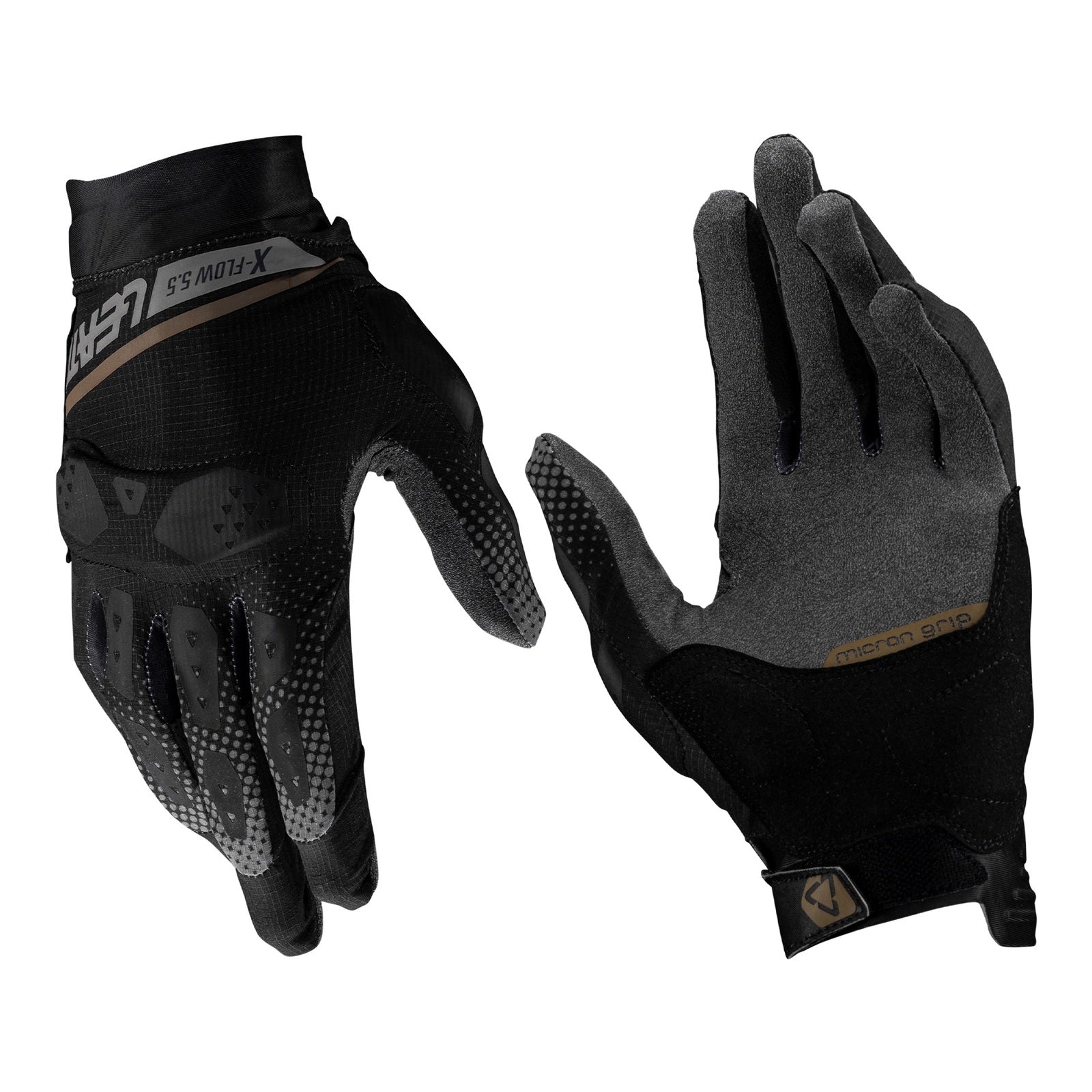 Leatt 5.5 ADV X-Flow Glove (Short) - Stealth (2XL) LE6025101965#