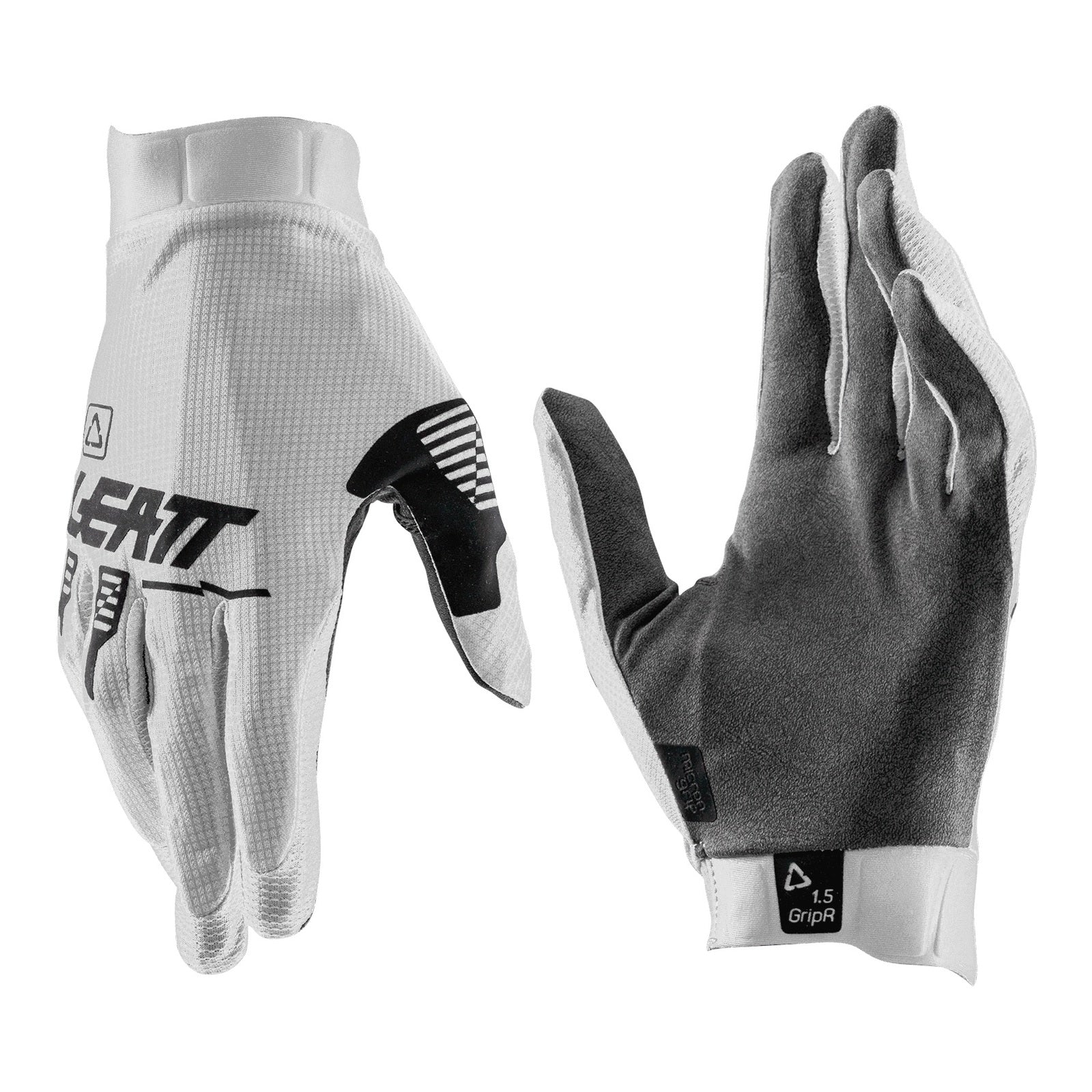 Leatt 1.5 GripR Glove - White (M/EU8/US9) LE6026000361#