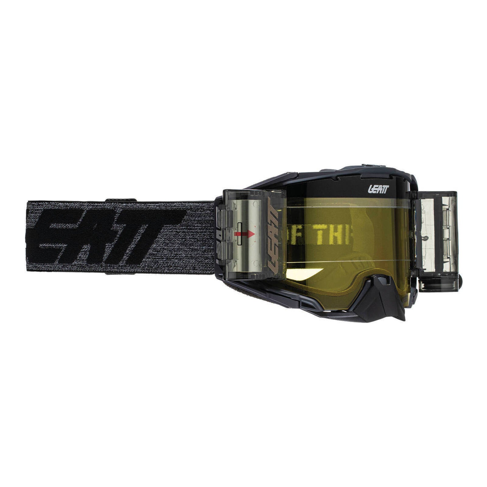 Leatt 6.5 Velocity Goggle Roll-Off - Graphene / Yellow 70% LE8021700540#