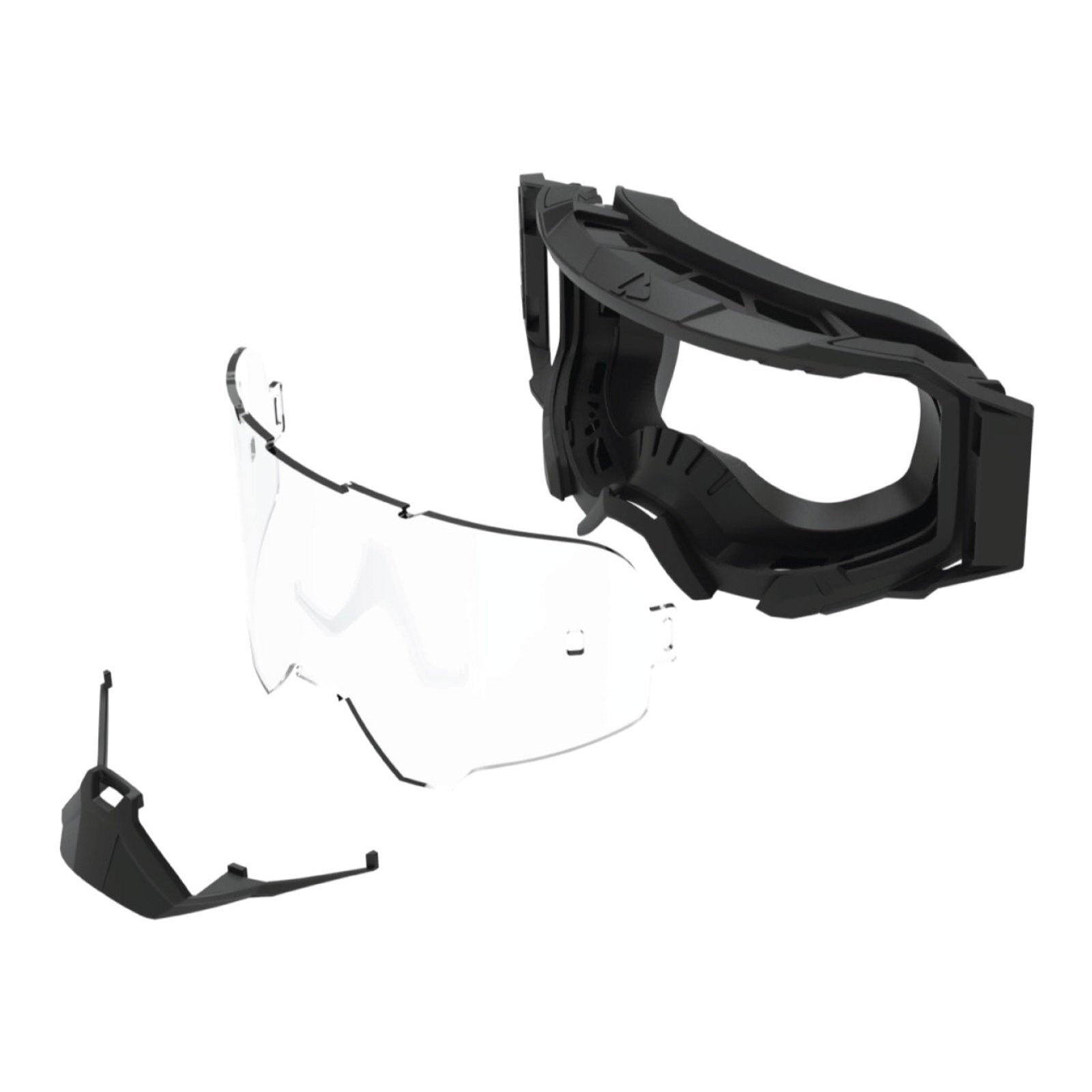 Leatt 5.5 Velocity Goggle - White / Light Grey 58% LE8024070390#