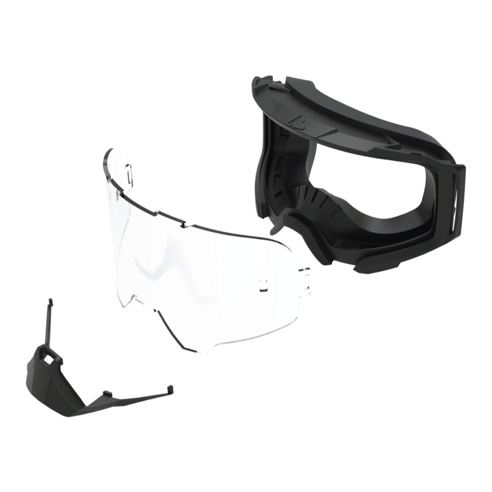 Leatt 4.5 Velocity Goggle - Red / Light Grey 58% LE8024070560#