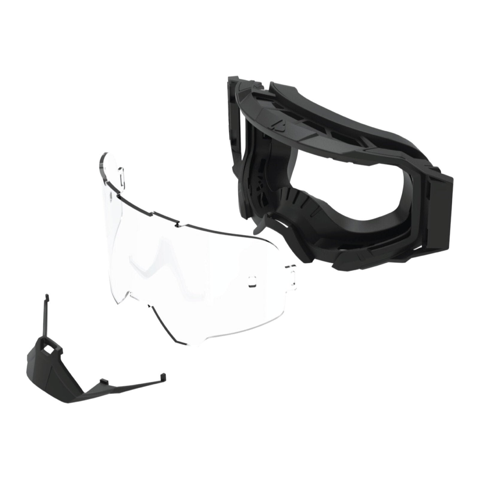 Leatt 5.5 Velocity Goggle - Black / Clear 83% LE8025200570#