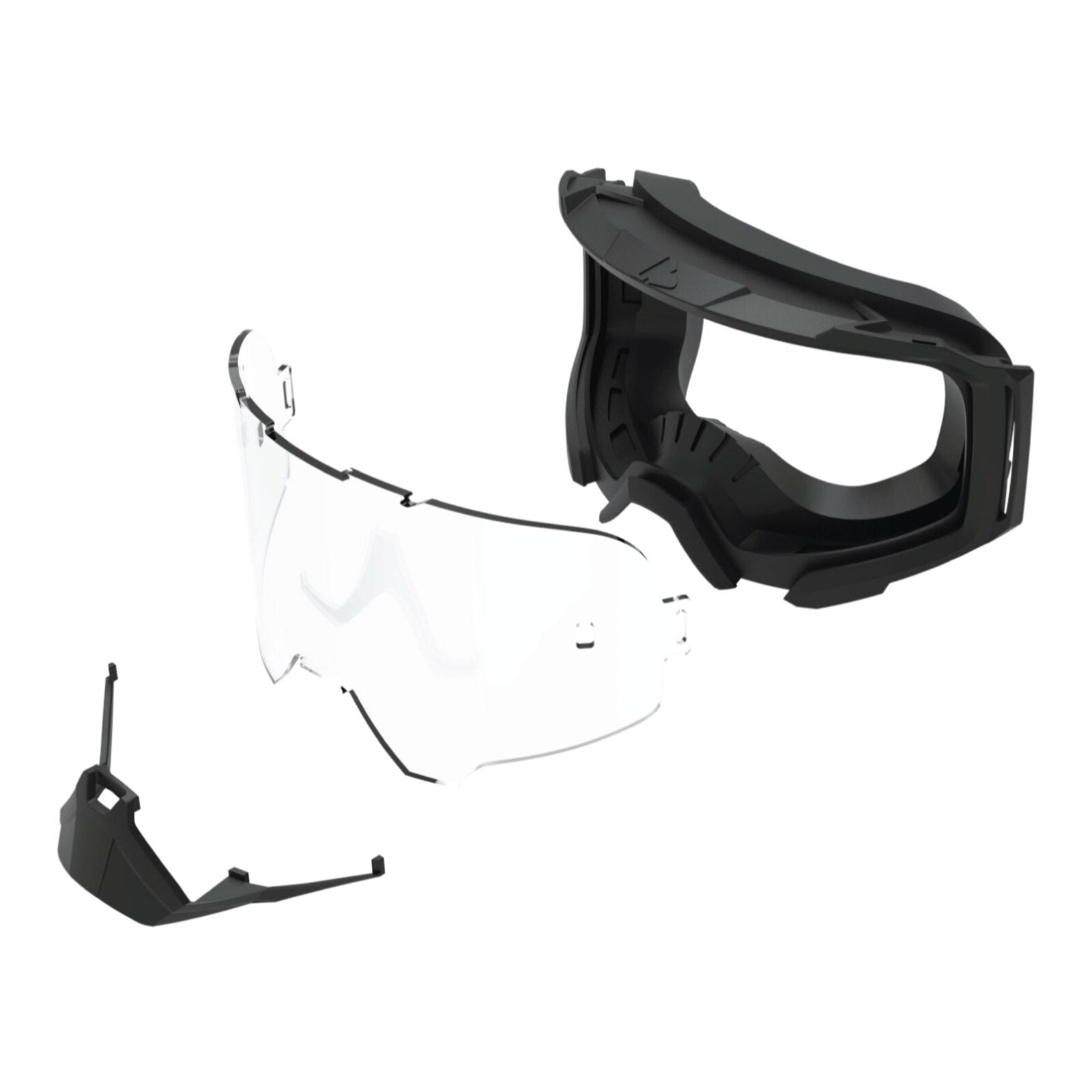 Leatt 4.5 Velocity Goggle Iriz - Black / Silver 50% LE8025200610#