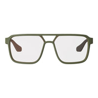 Leatt TheViz Sunglasses Pyrenees - Satin Green Polarized Silver 20 VLT LE8026013820#